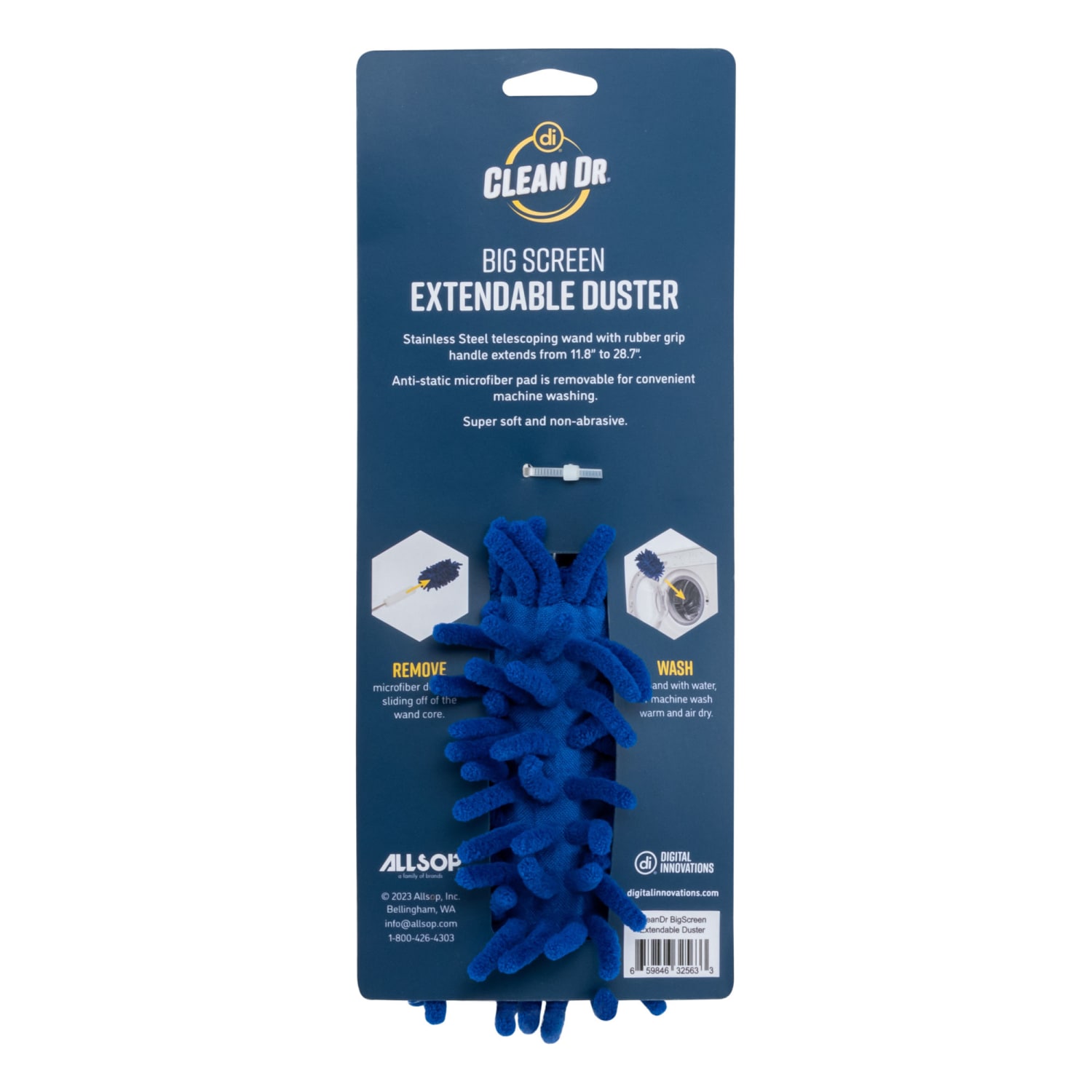 Digital Innovations CleanDr Bigscreen Extendable Duster, 28-3/4in, Total Qty 1 - Image 3