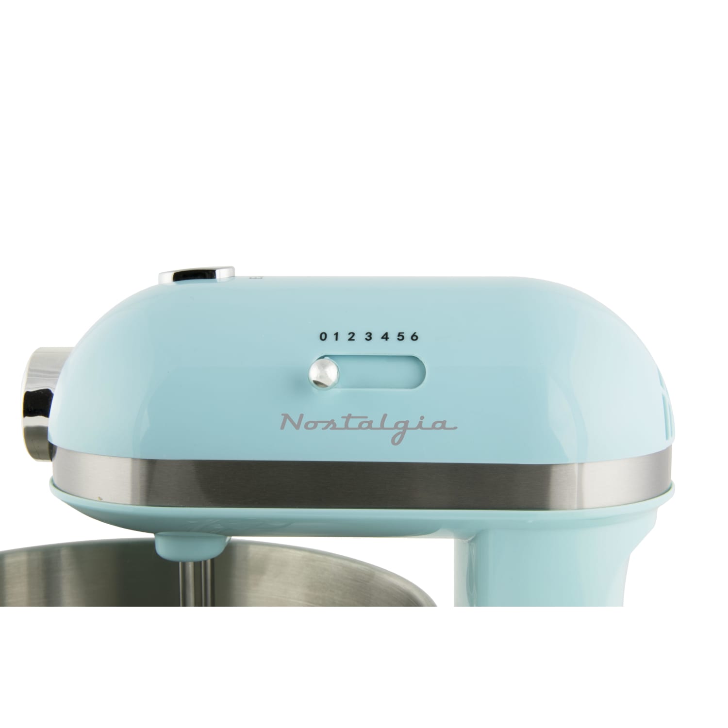 Nostalgia CLSMIXER356AQ 3.5-Quart Stand Mixer, Aqua - Image 4