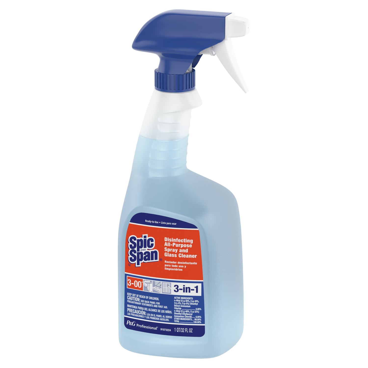 Spic And Span Disinfecting All-Purpose Cleaner Spray & Glass Cleaner, 32 Oz - Image 4