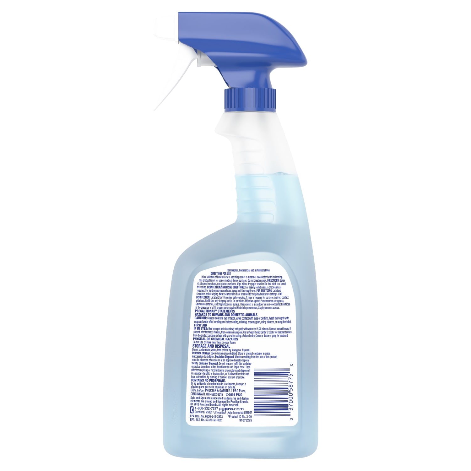 Spic And Span Disinfecting All-Purpose Cleaner Spray & Glass Cleaner, 32 Oz - Image 5