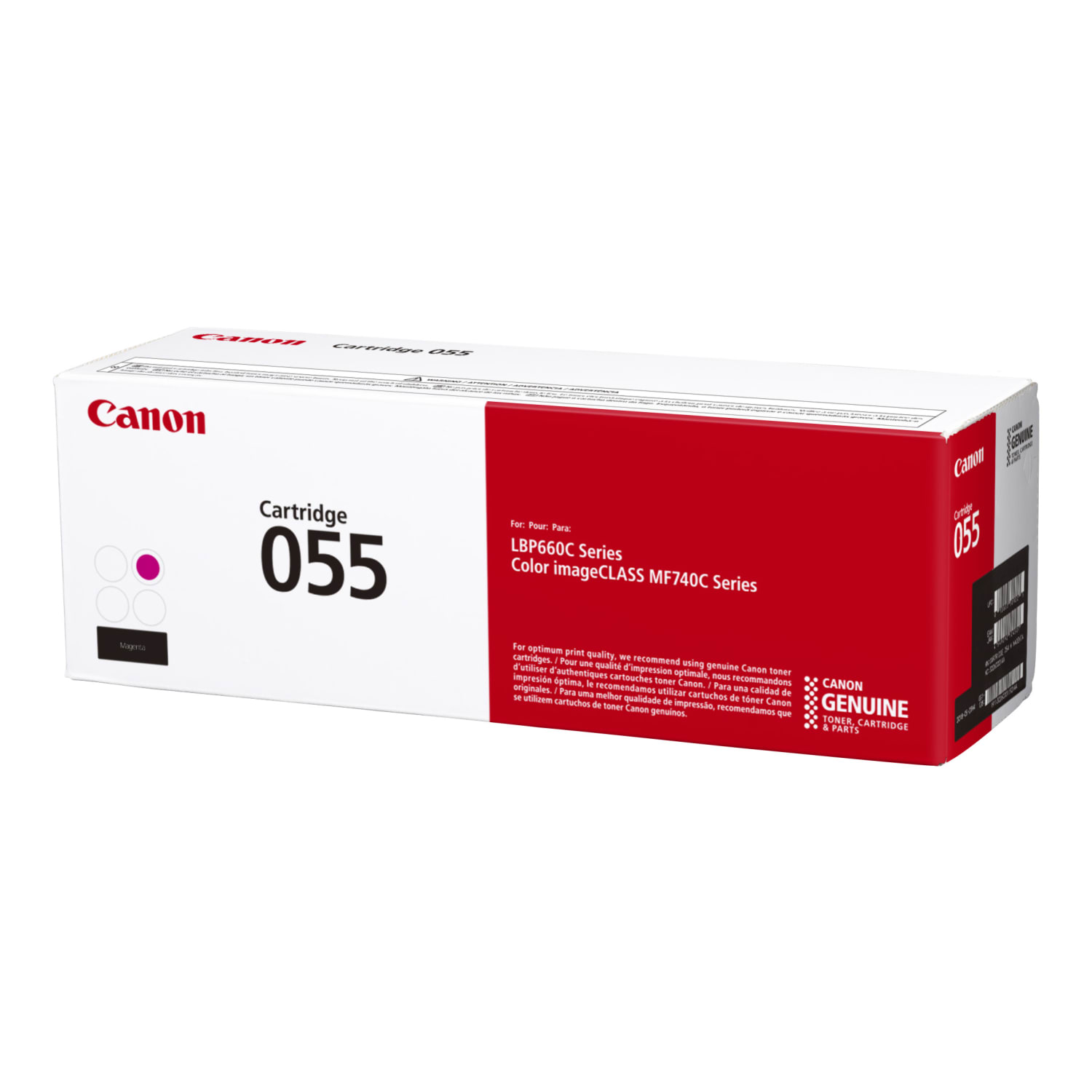 Canon 055 Magenta Toner Cartridge, 3014C001 - Image 3