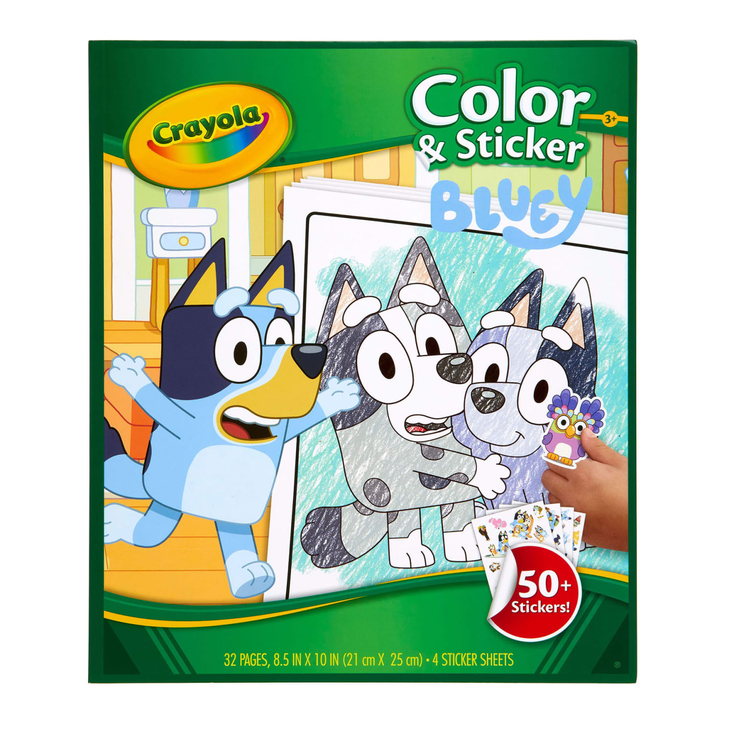 Crayola Color & Sticker Book, Bluey, Pack Of 3 - Image 4