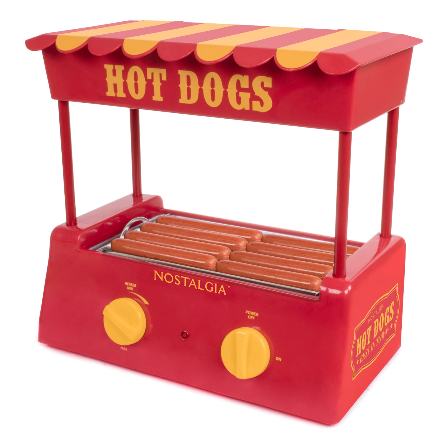 Nostalgia Hot Dog Roller/Bun Warmer, 14inH x 8-3/4inW x 14-1/4inD - Image 5