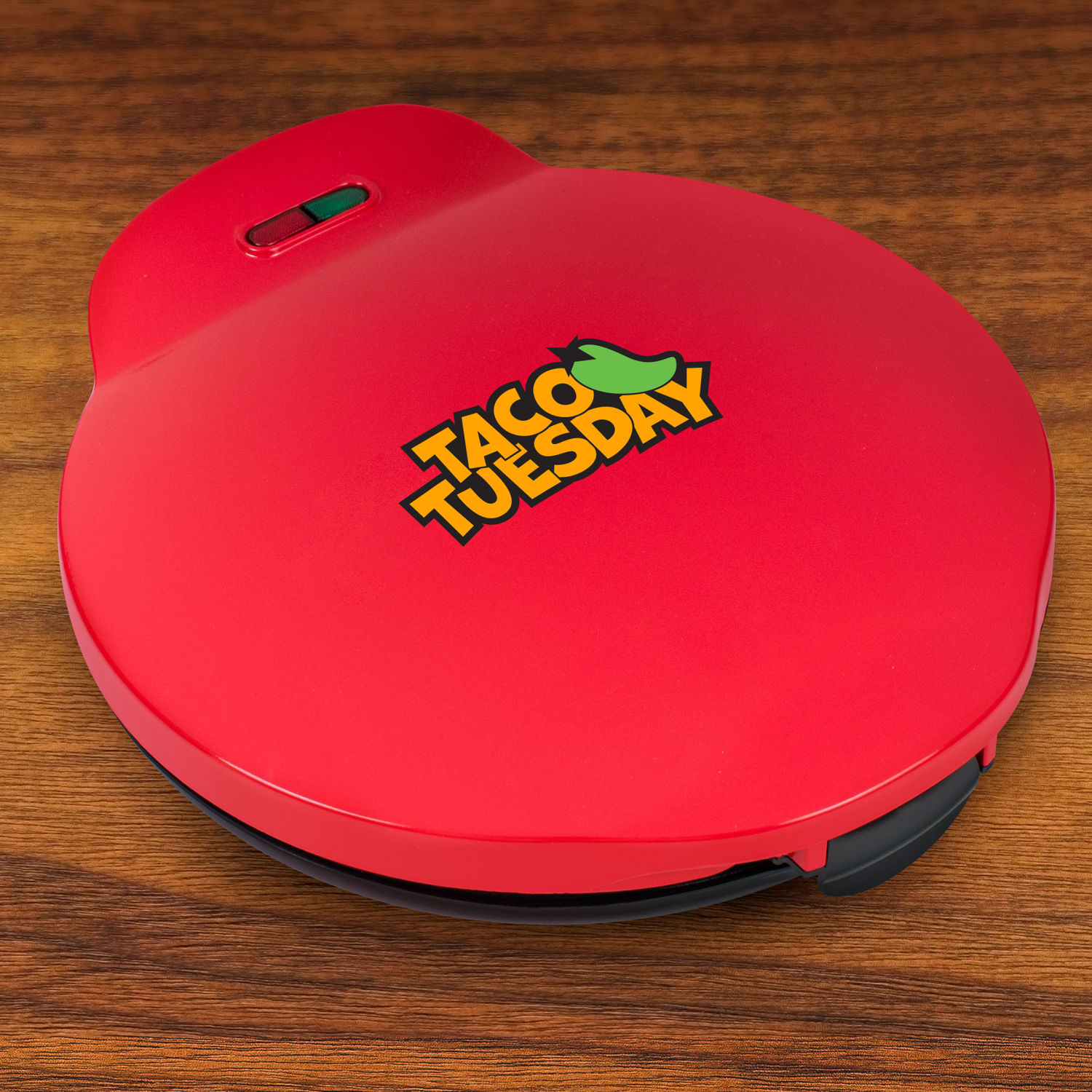 Taco Tuesday Electric Quesadilla Maker, 14-1/2inH x 5-3/16inW x 12inD - Image 5