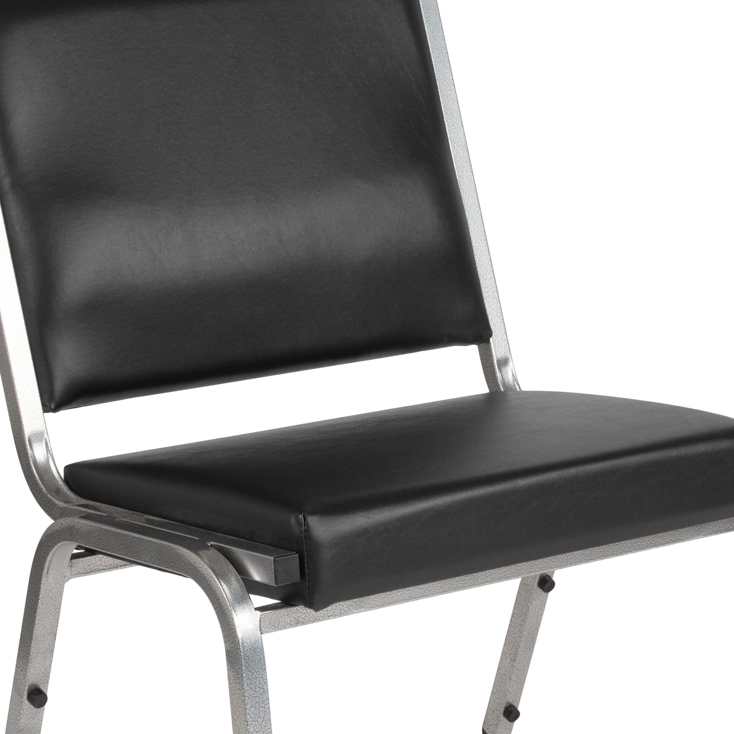 Flash Furniture HERCULES Bariatric Medical Reception Chair With Antimicrobial Protection BlackSilver PopularChairscom