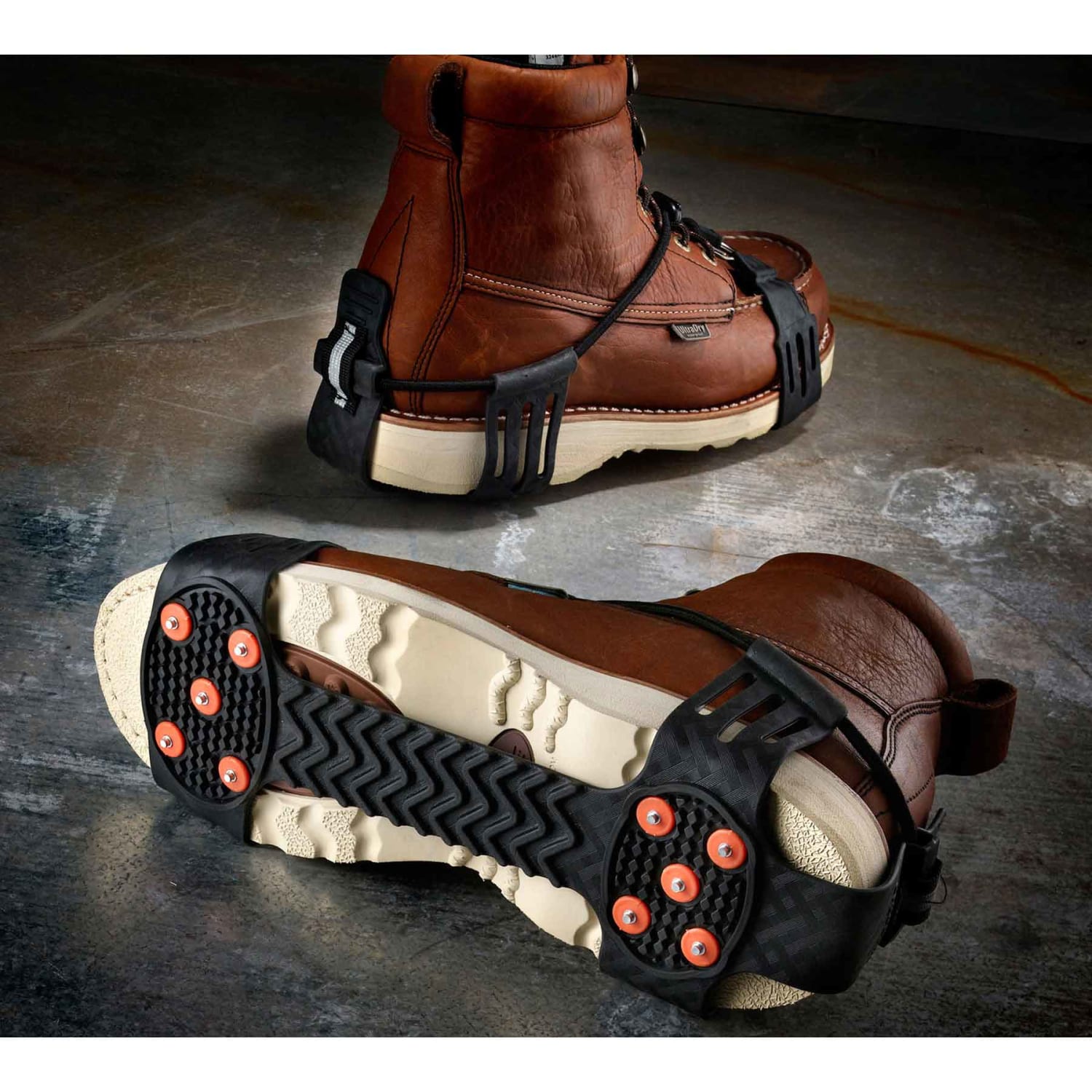 Ergodyne Trex 6310 Ice Traction Devices, Adjustable, Medium, Black - Image 4