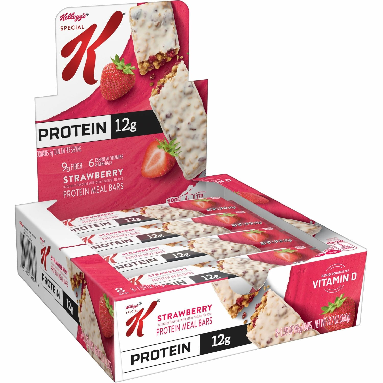 Special K Strawberry Protein Meal Bars, 1.59 Oz, Box Of 8 - Image 3