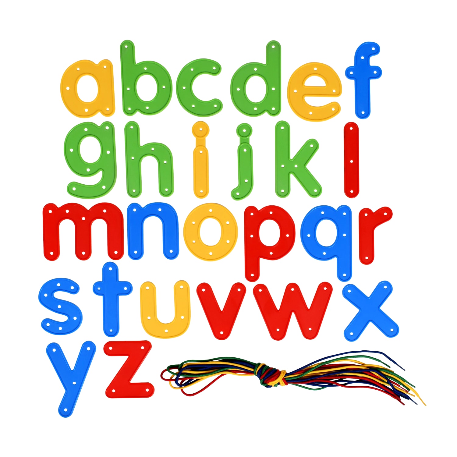 Ready 2 Learn Lacing Alphabet 68-Piece Set, Multicolor - Image 5