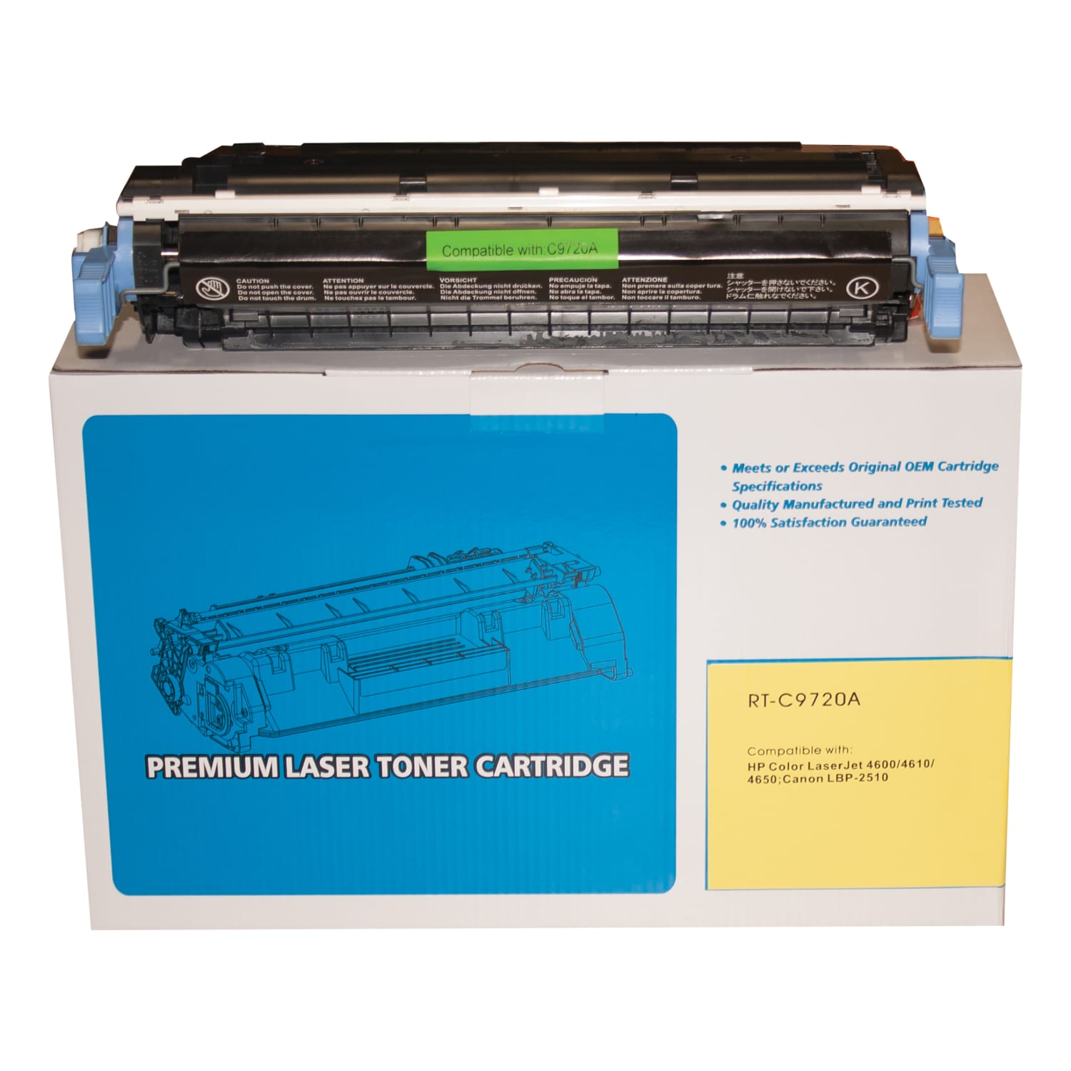 M&A Global Remanufactured Magenta Toner Cartridge Replacement For HP 654A, CF333A, CF333A CMA - Image 3