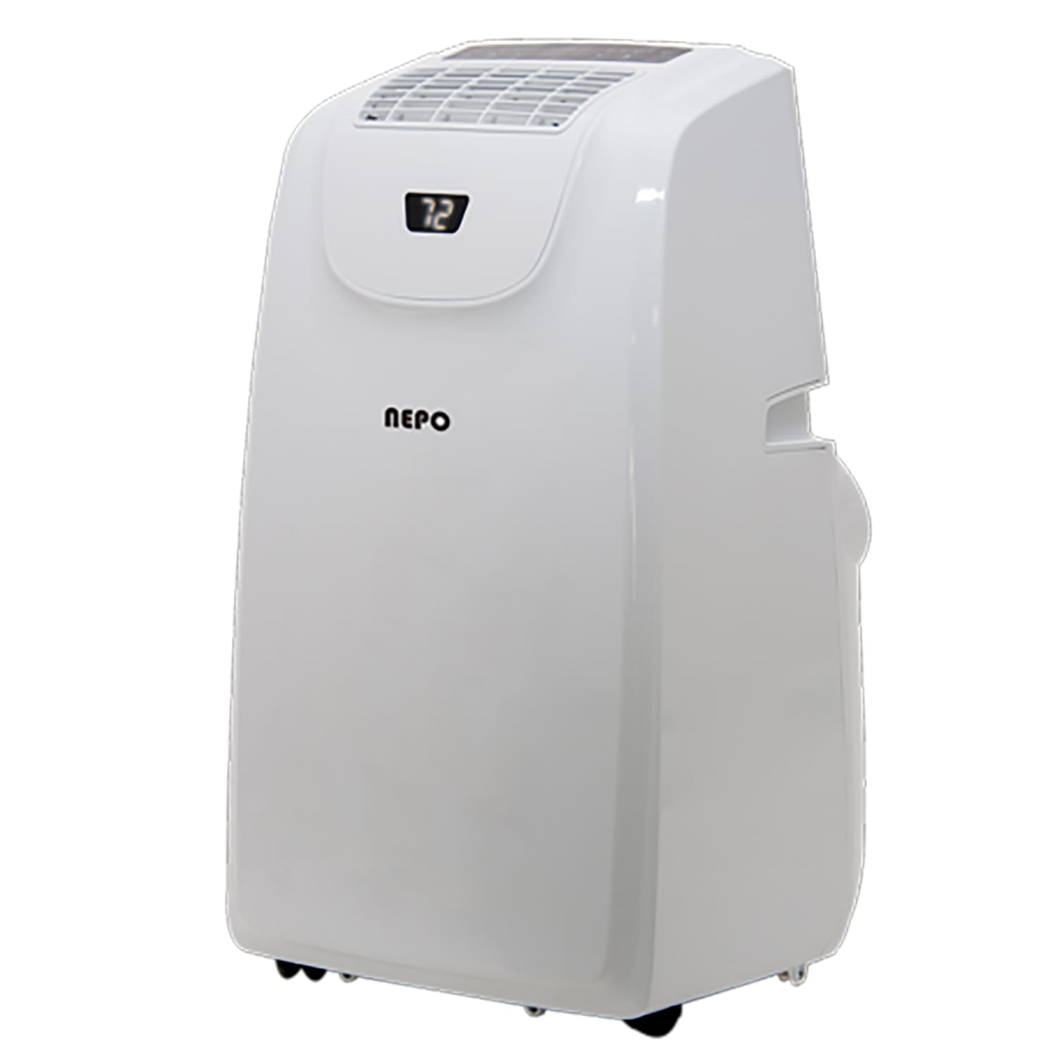 NEPO 14,000 BTU Portable Air Conditioner With Cool, Fan, Dehumidifier And Heat And Self Evaporator And Remote, 29-1/4in x 16-15/16in, White - Image 3