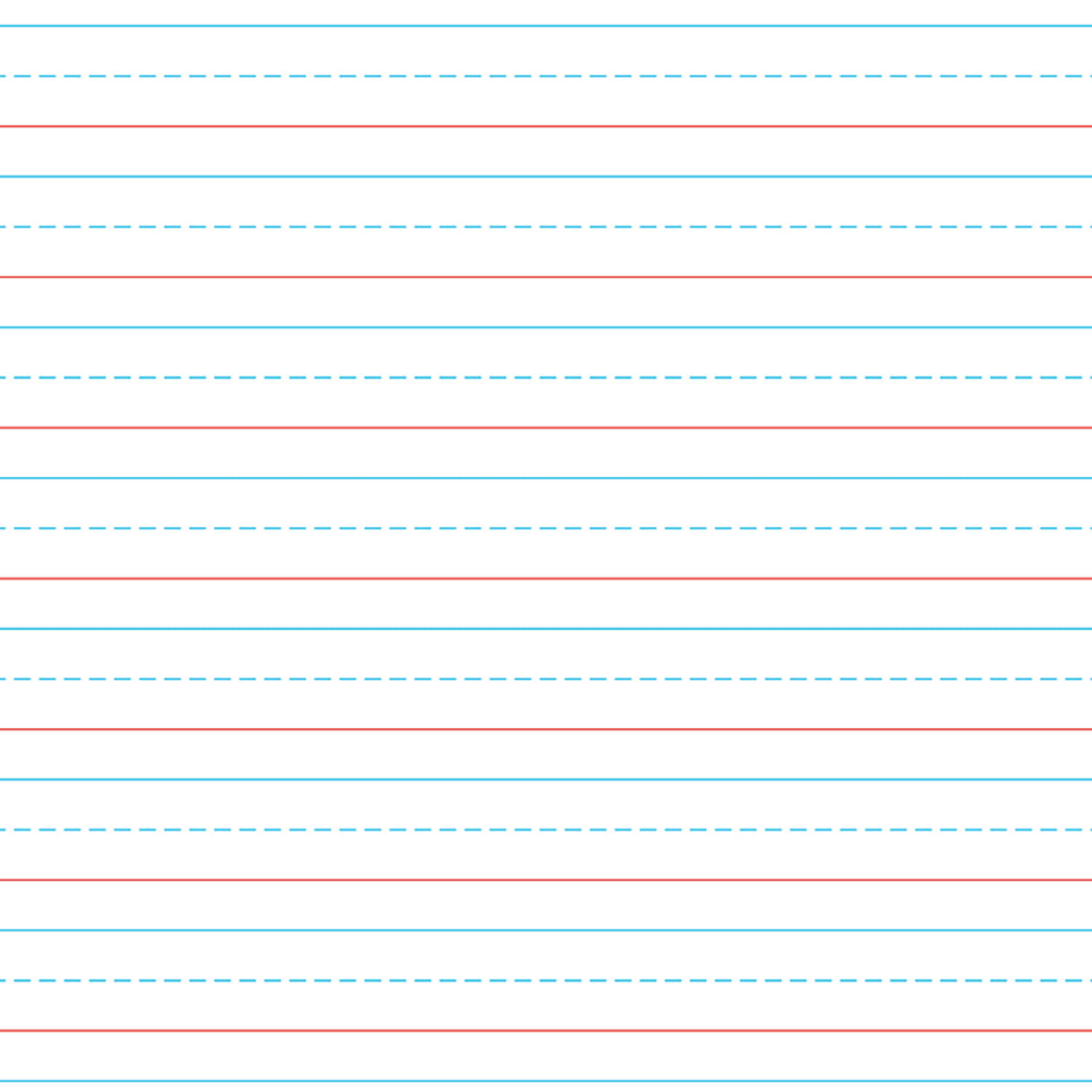 C-Line Letters & Learn Handwriting Tablet, 11in x 8-1/2in, 40 Sheets, Pack Of 6 - Image 5
