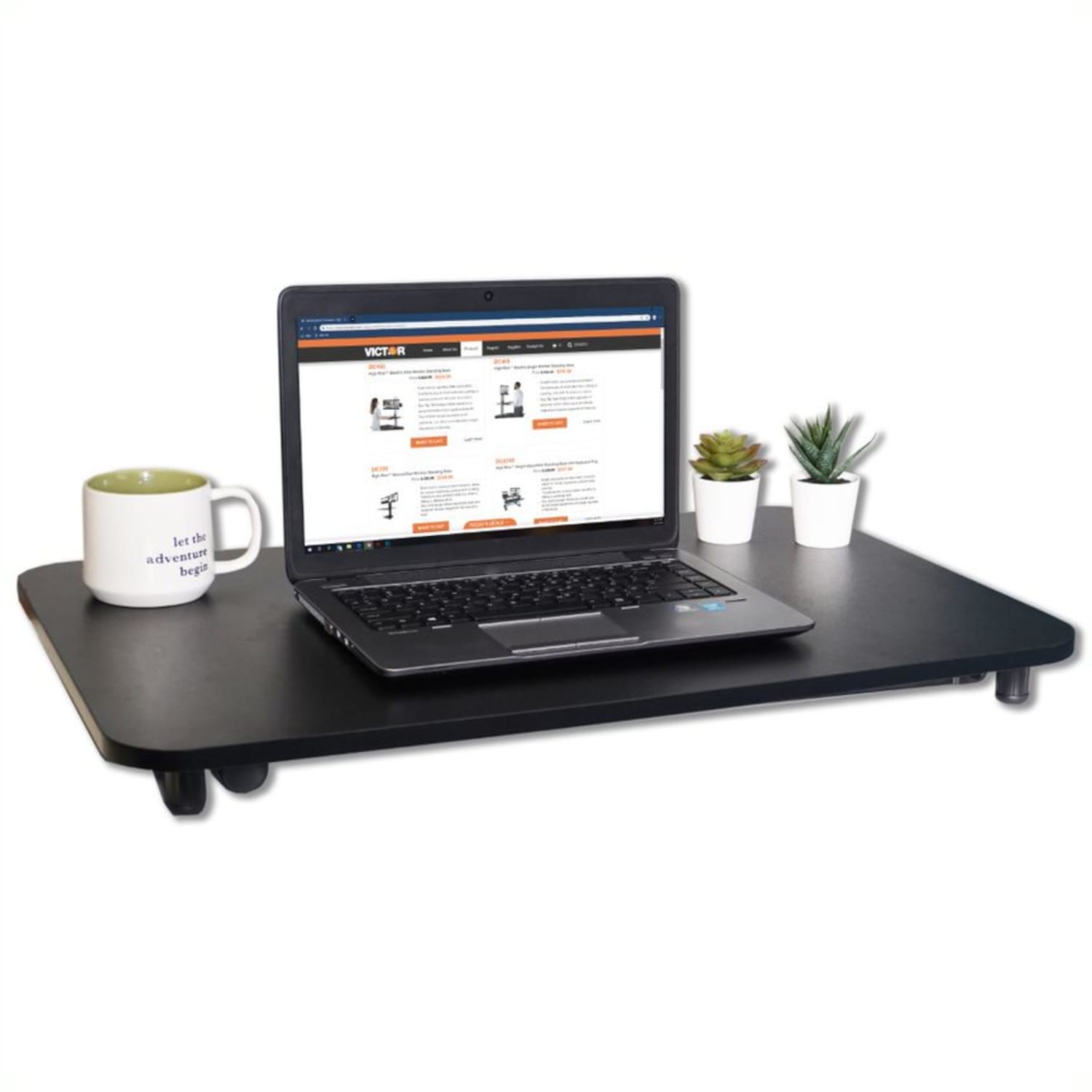 Victor DCX110 29inW Height Adjustable Laptop Desk - Image 3