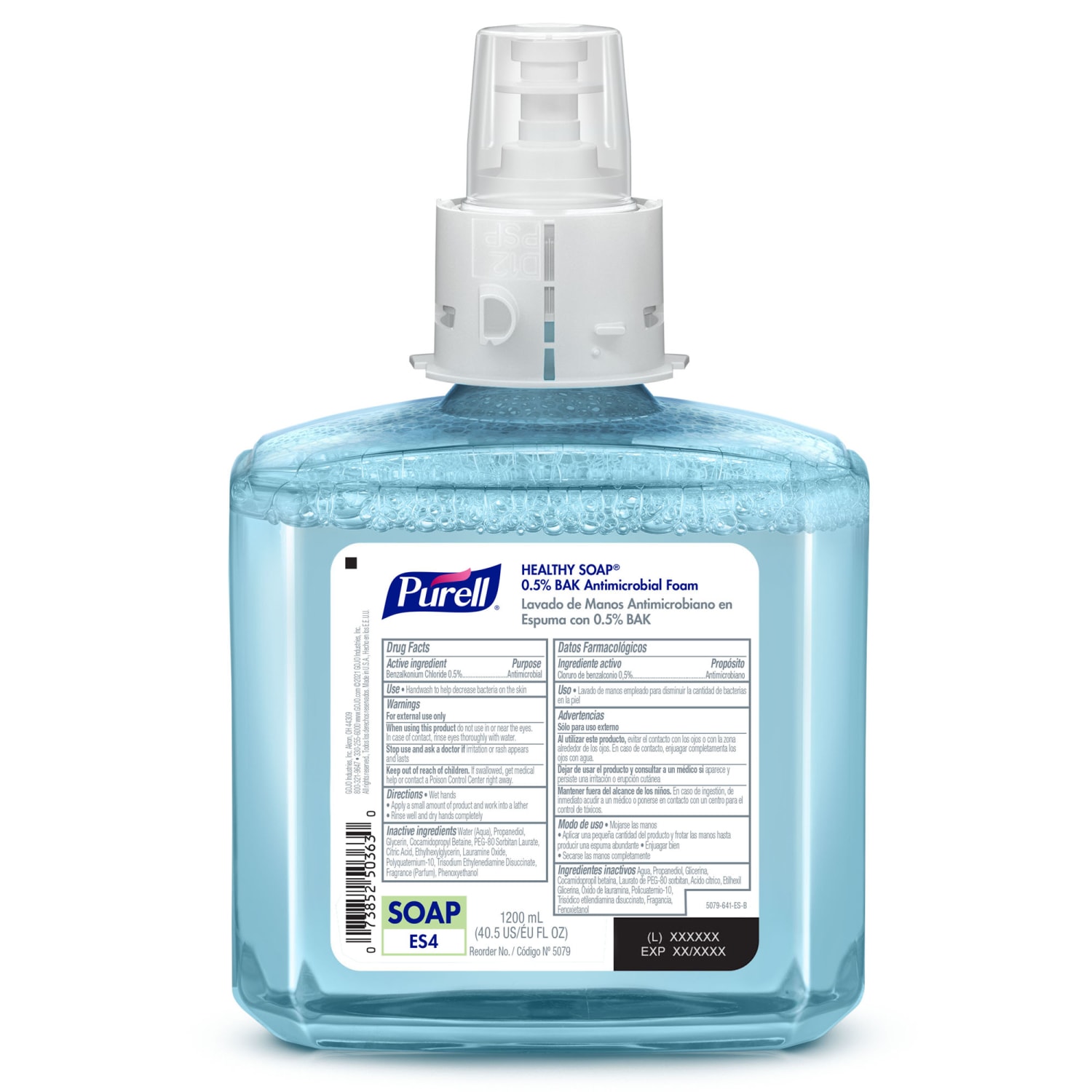 Purell Professional ES4 Healthy Foam Hand Soap, Fresh Scent, 40.58 Oz Bottle - Image 3