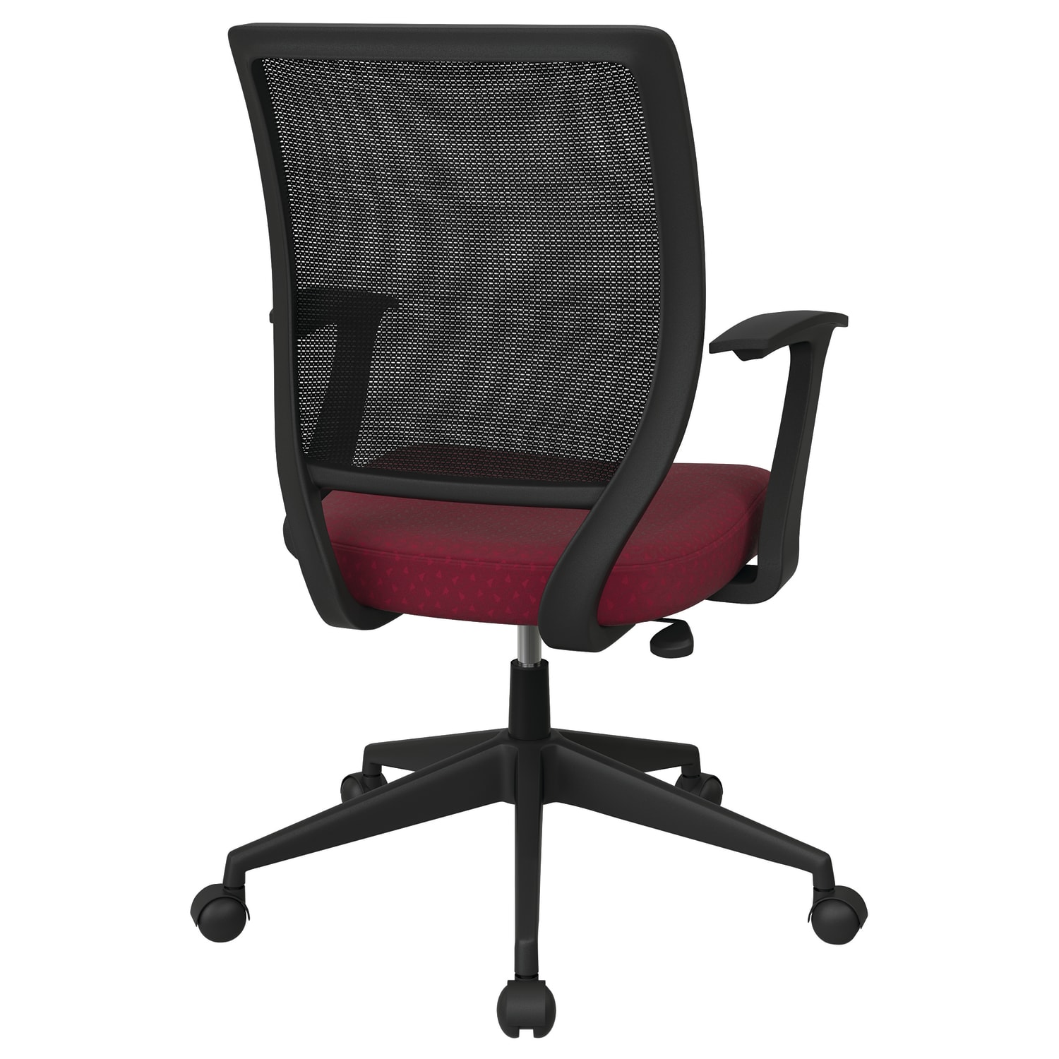Office Star Work Smart Mesh Task Chair, Cabernet/Black - Image 4