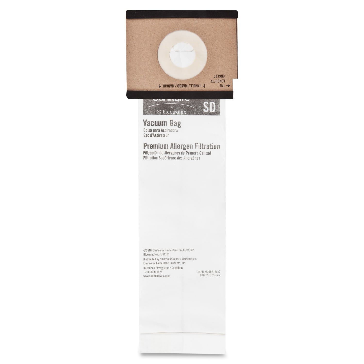 Sanitaire Replacement SD Vacuum Bags - 50 / Carton - White - Image 5