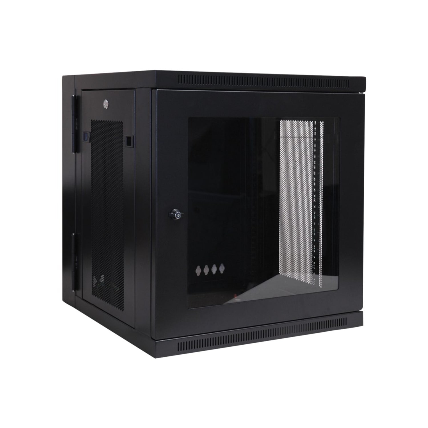 Tripp Lite SRW12USG SmartRack 12U Wall-Mount Rack Enclosure Cabinet with Plexiglas Front Door Insert - Image 3
