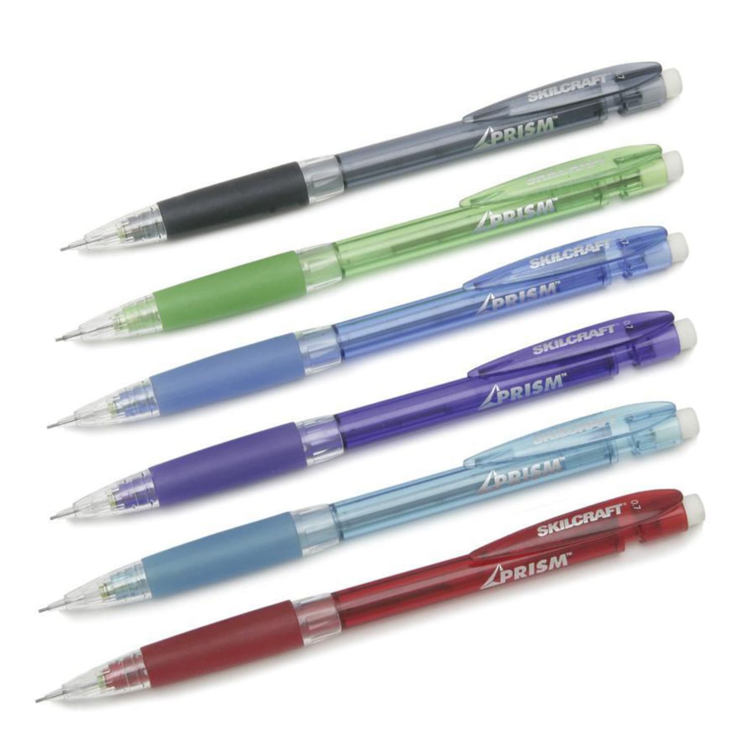 SKILCRAFT Mechanical Pencils, 0.7 mm, Blue Barrel (AbilityOne 7520-01-565-4871) - Image 4