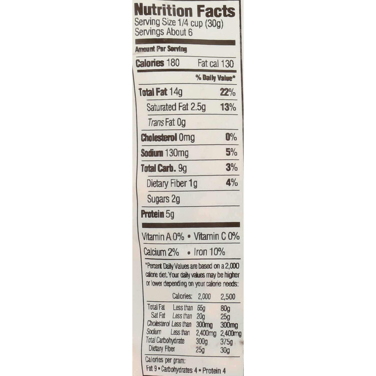 Woodstock Foods Non-GMO Roasted And Salted Whole Cashews, 6 Oz, Total Qty 8 - Image 4