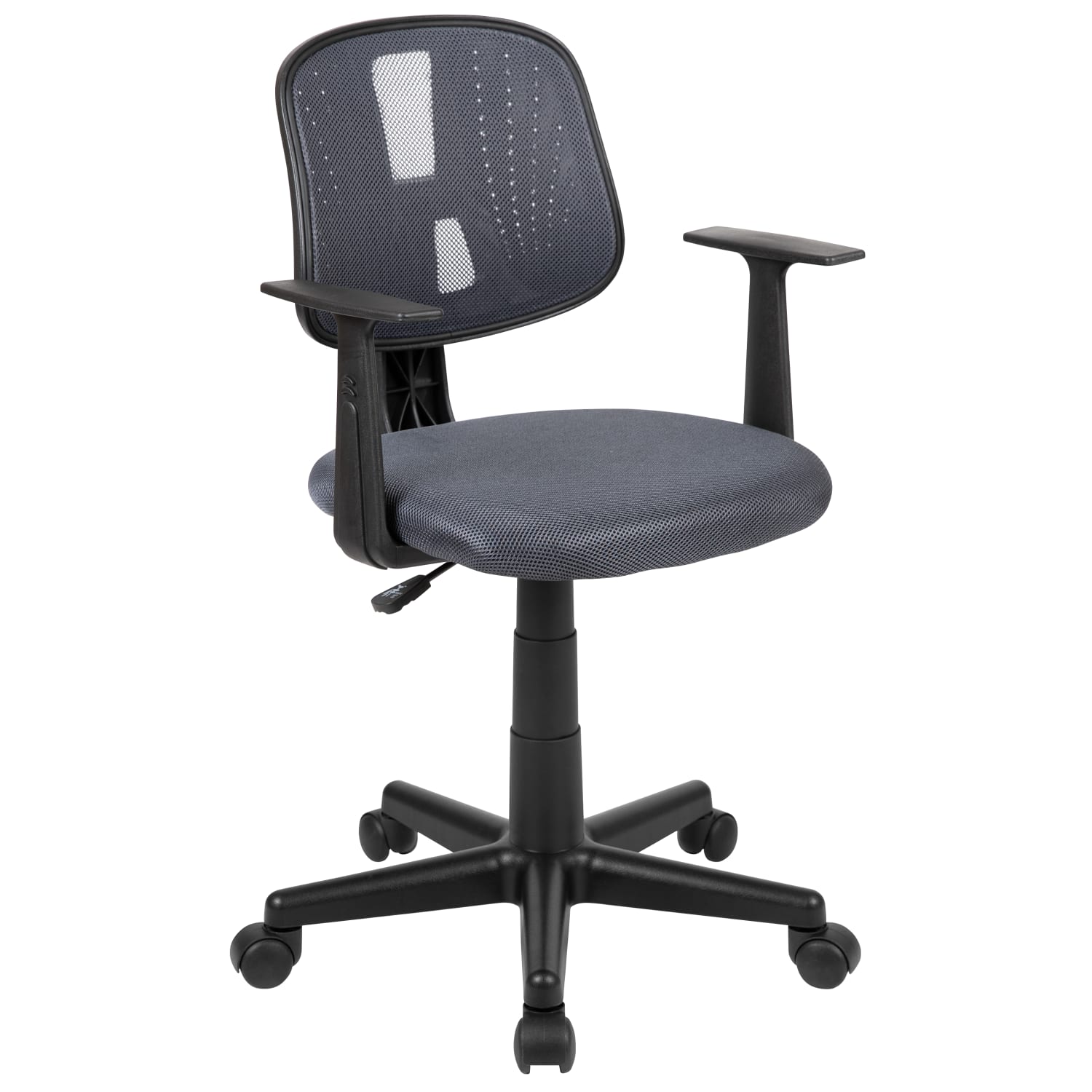 Flash Furniture Flash Fundamentals Mesh LowMid Back Task Chair Gray PopularChairscom