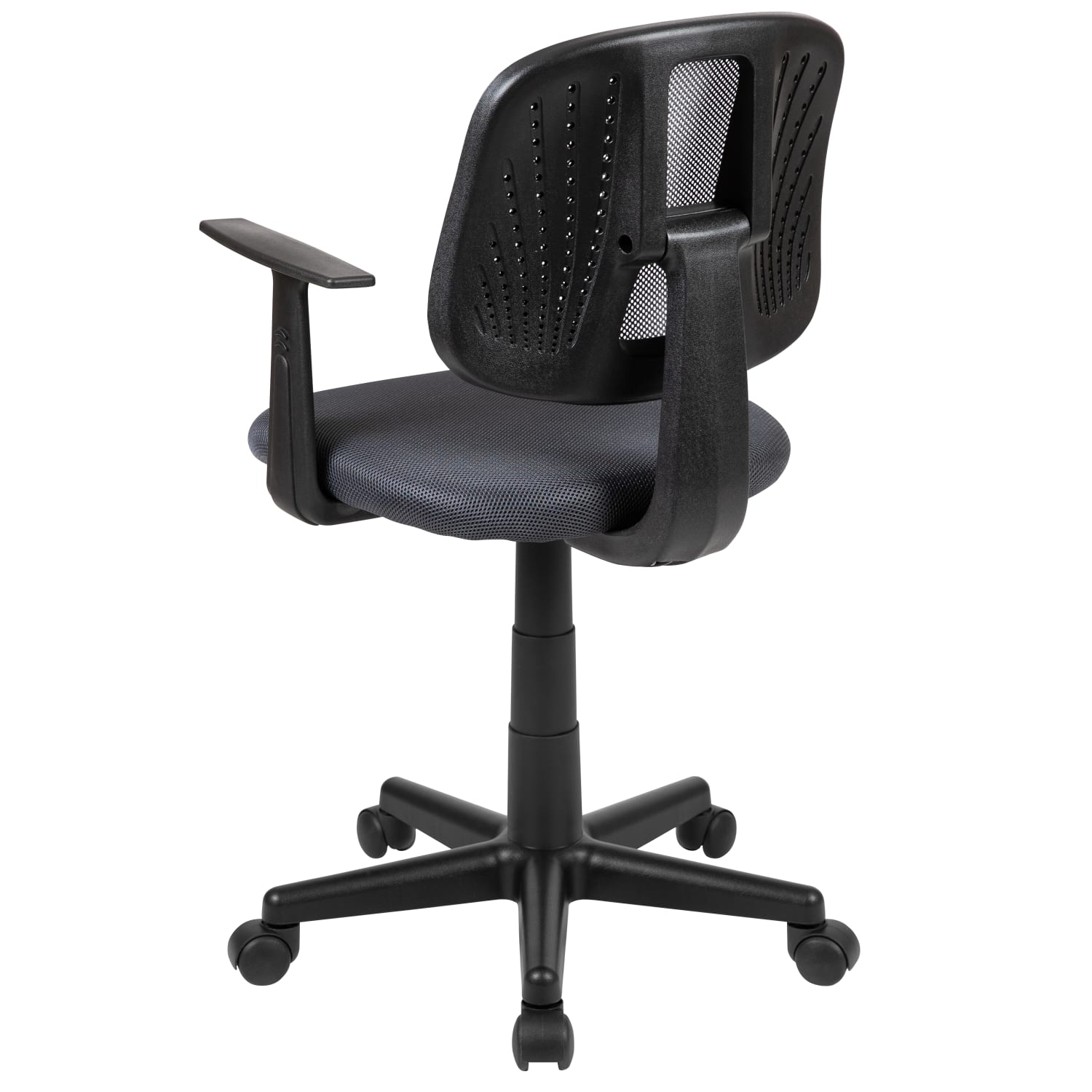 Flash Furniture Flash Fundamentals Mesh LowMid Back Task Chair Gray PopularChairscom