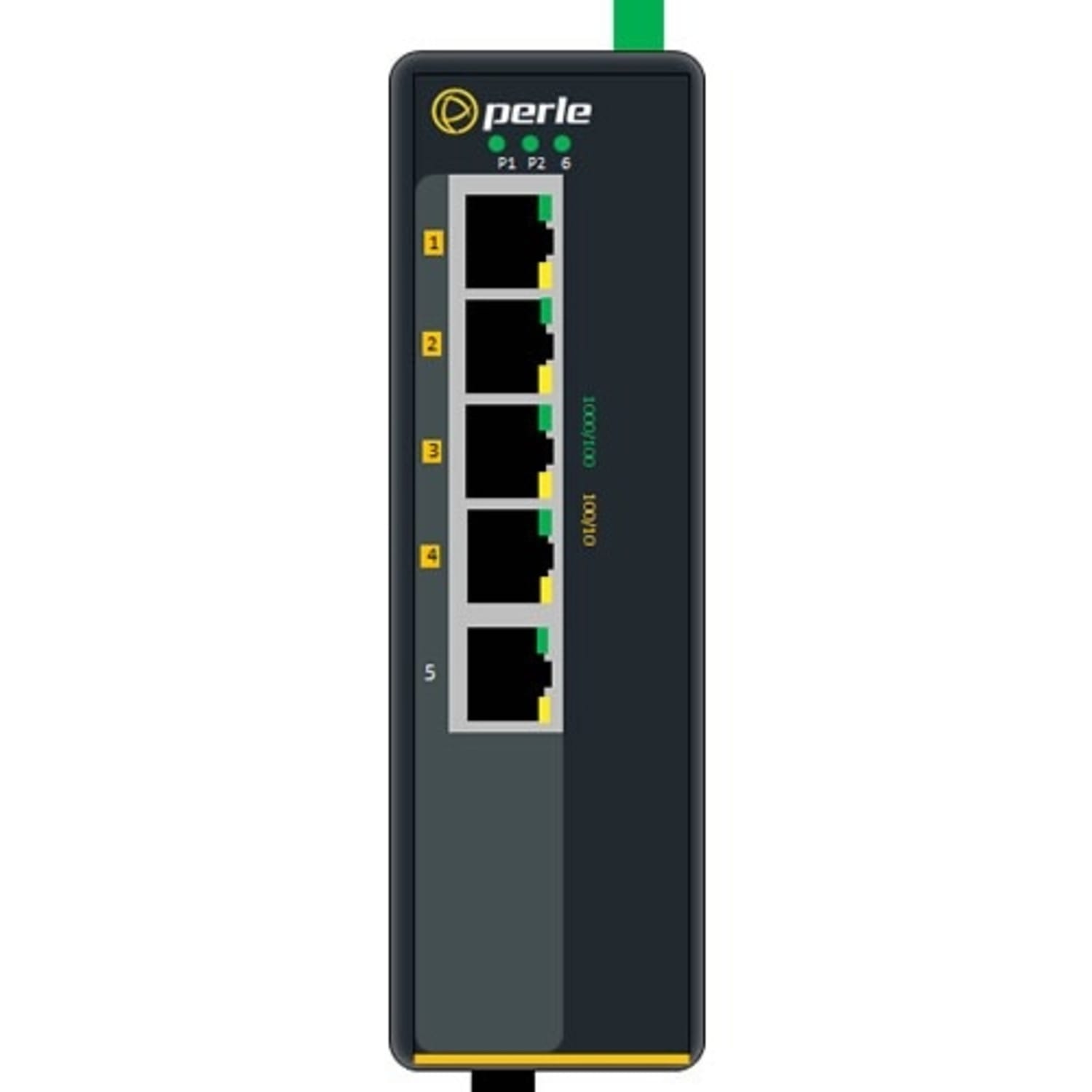 Perle IDS-105GPP-S1SC10D-XT - Industrial Ethernet Switch with Power Over Ethernet - 6 Ports - 10/100/1000Bas - 07012020 - Image 3