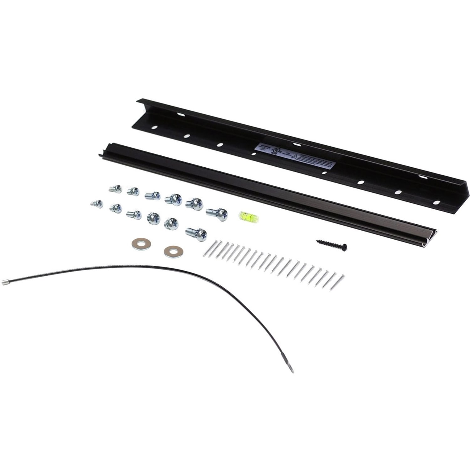 Hangman S-2065 No Stud Metal TV Hanger, 32-In. to 65-In., Black