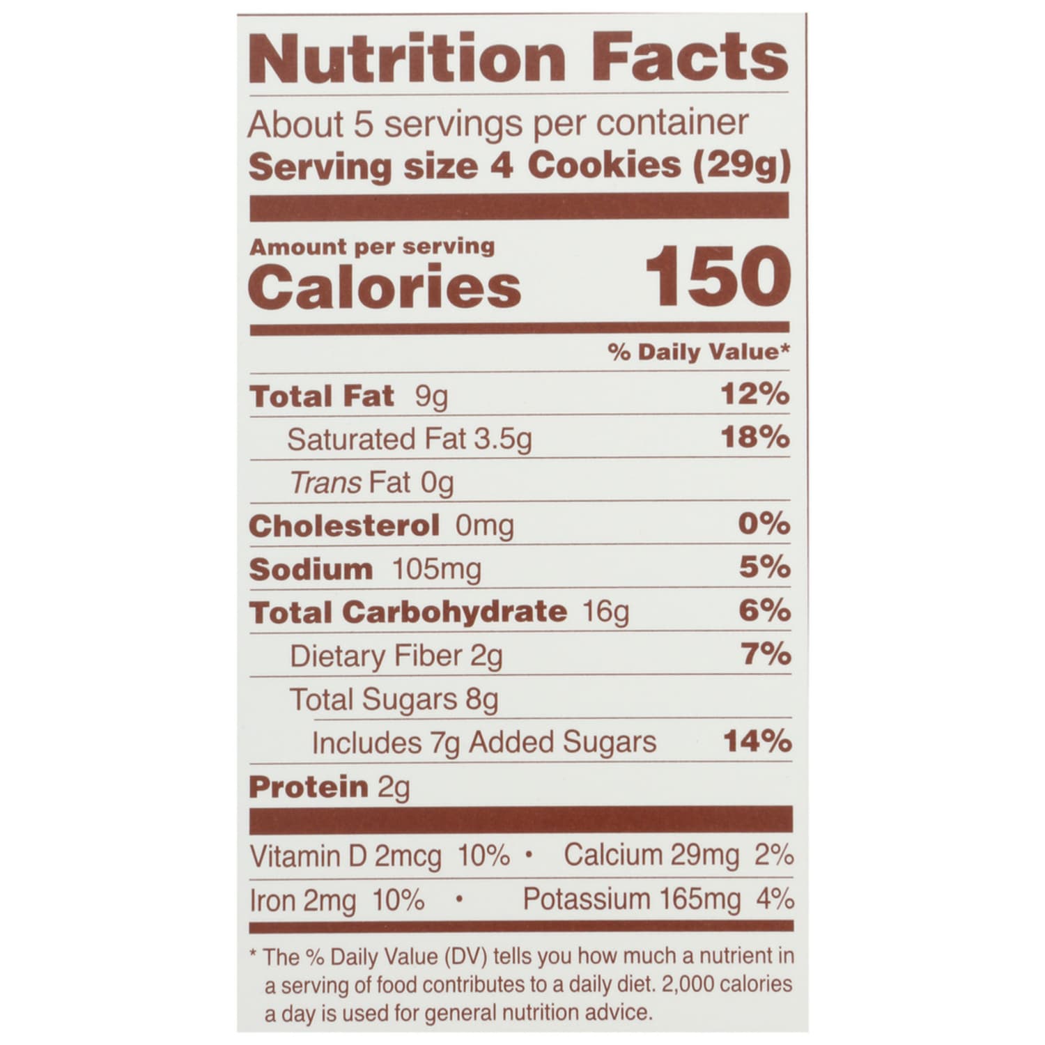 Simple Mills Crunchy Cookies, Double Chocolate, 5.5 Oz, Total Qty 6 - Image 5