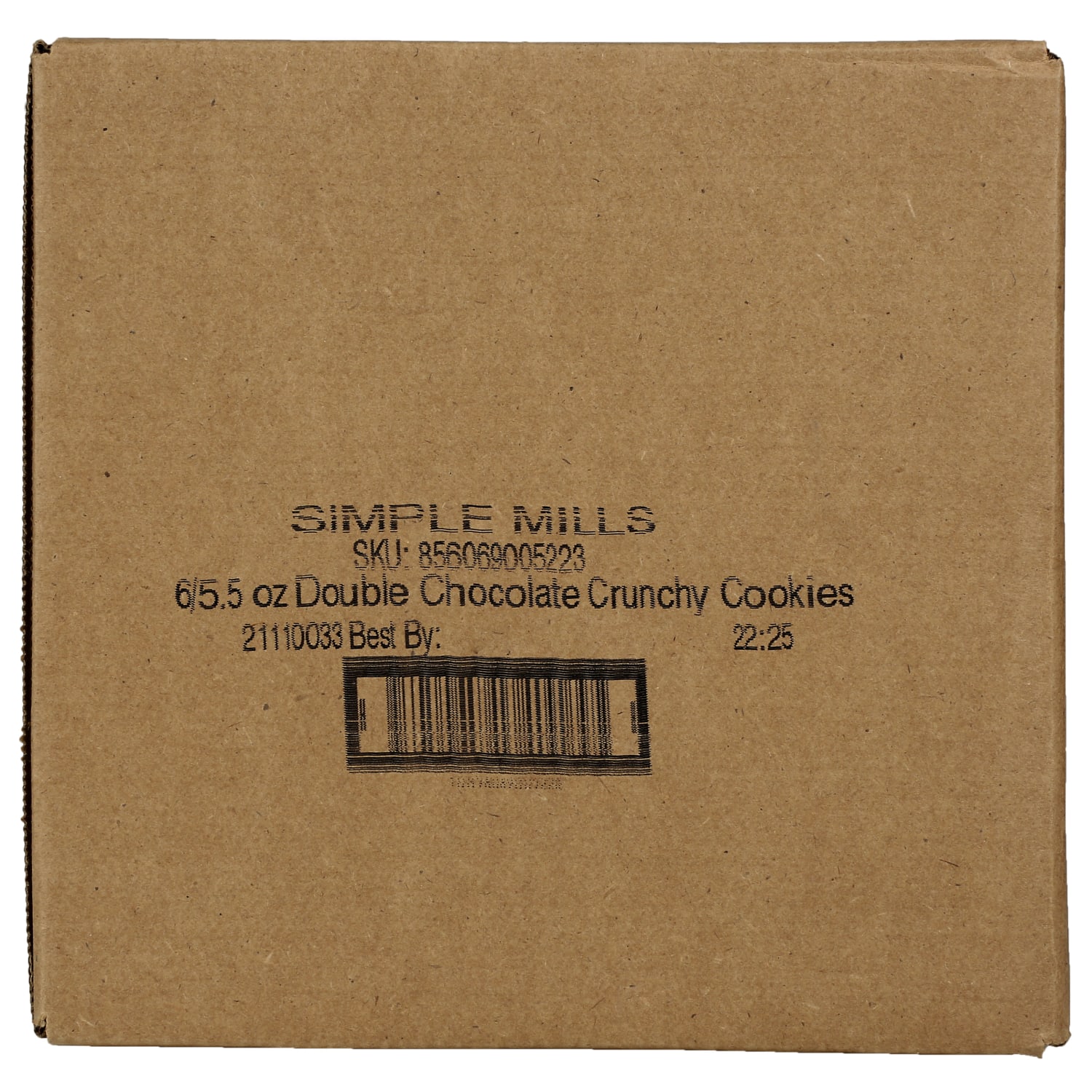 Simple Mills Crunchy Cookies, Double Chocolate, 5.5 Oz, Total Qty 6 - Image 6