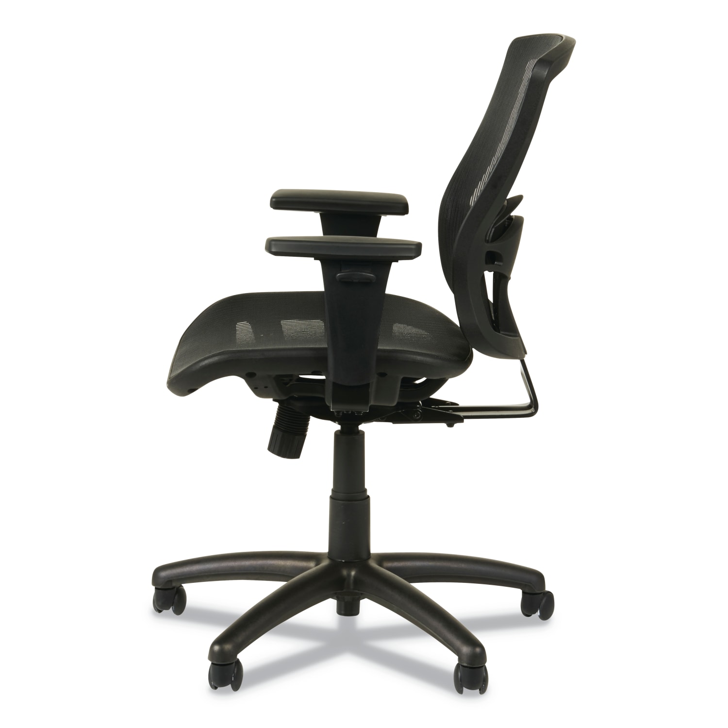 Alera Etros Series Mesh Mid Back Chair Black PopularChairscom