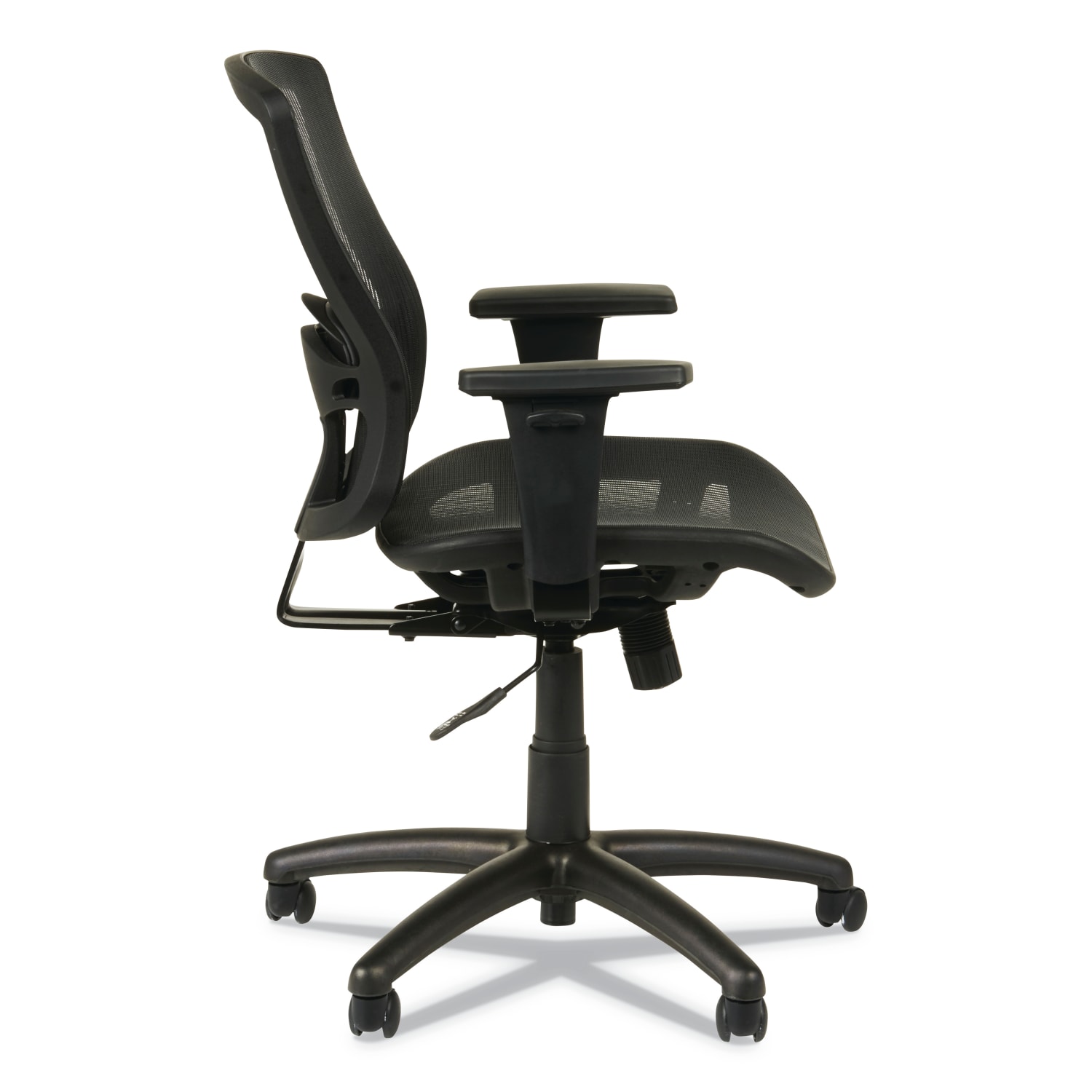 Alera Etros Series Mesh Mid Back Chair Black PopularChairscom