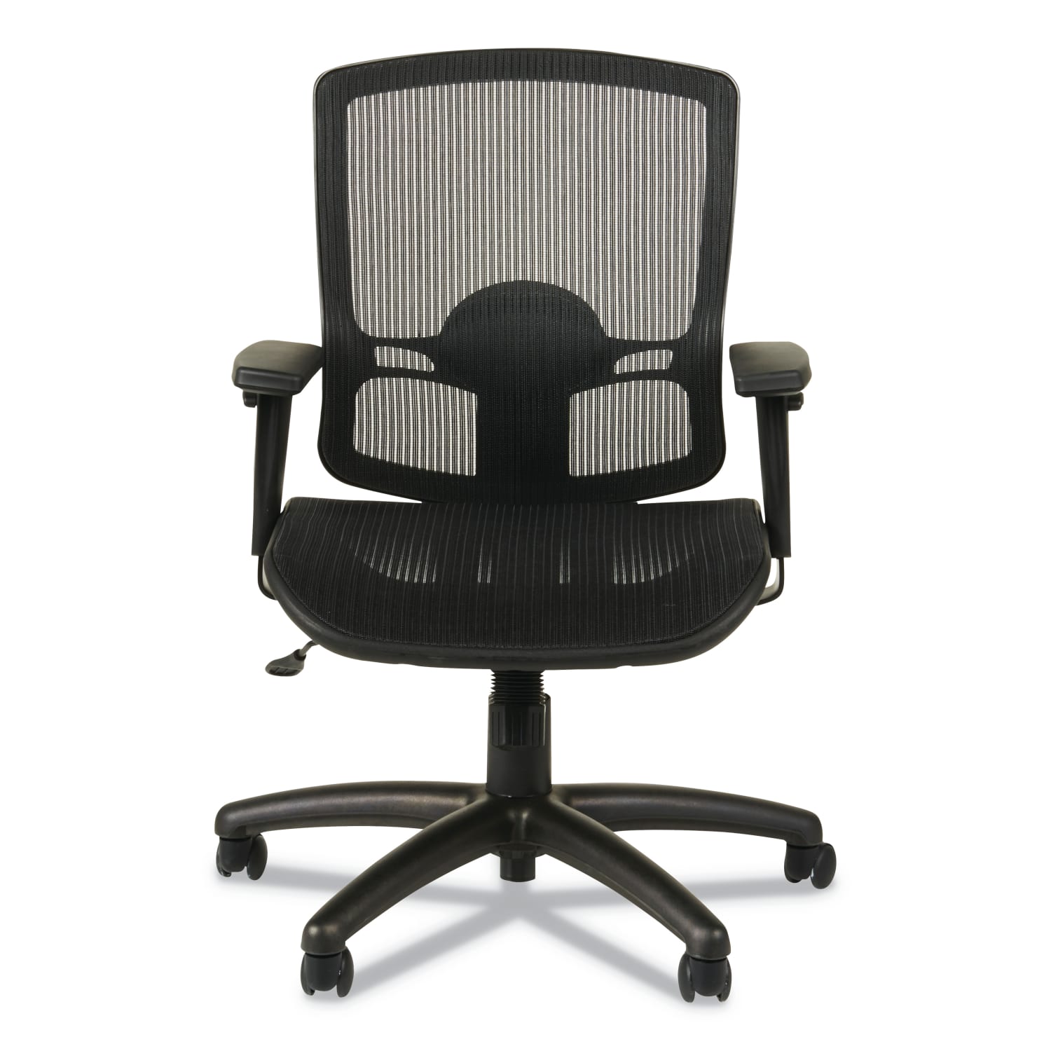 Alera Etros Series Mesh Mid Back Chair Black PopularChairscom