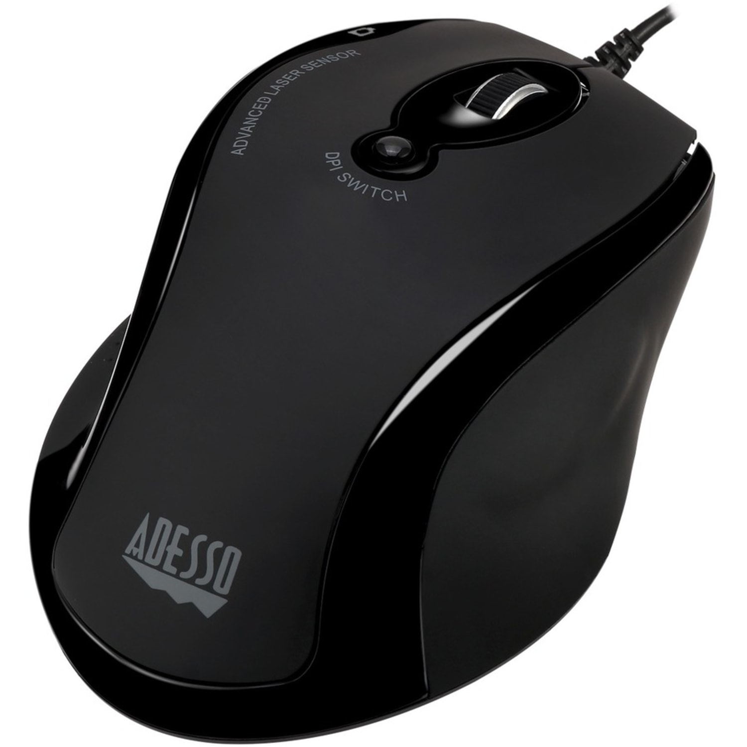 Adesso iMouse G2 USB Ergonomic Optical Mouse, Black - Image 4
