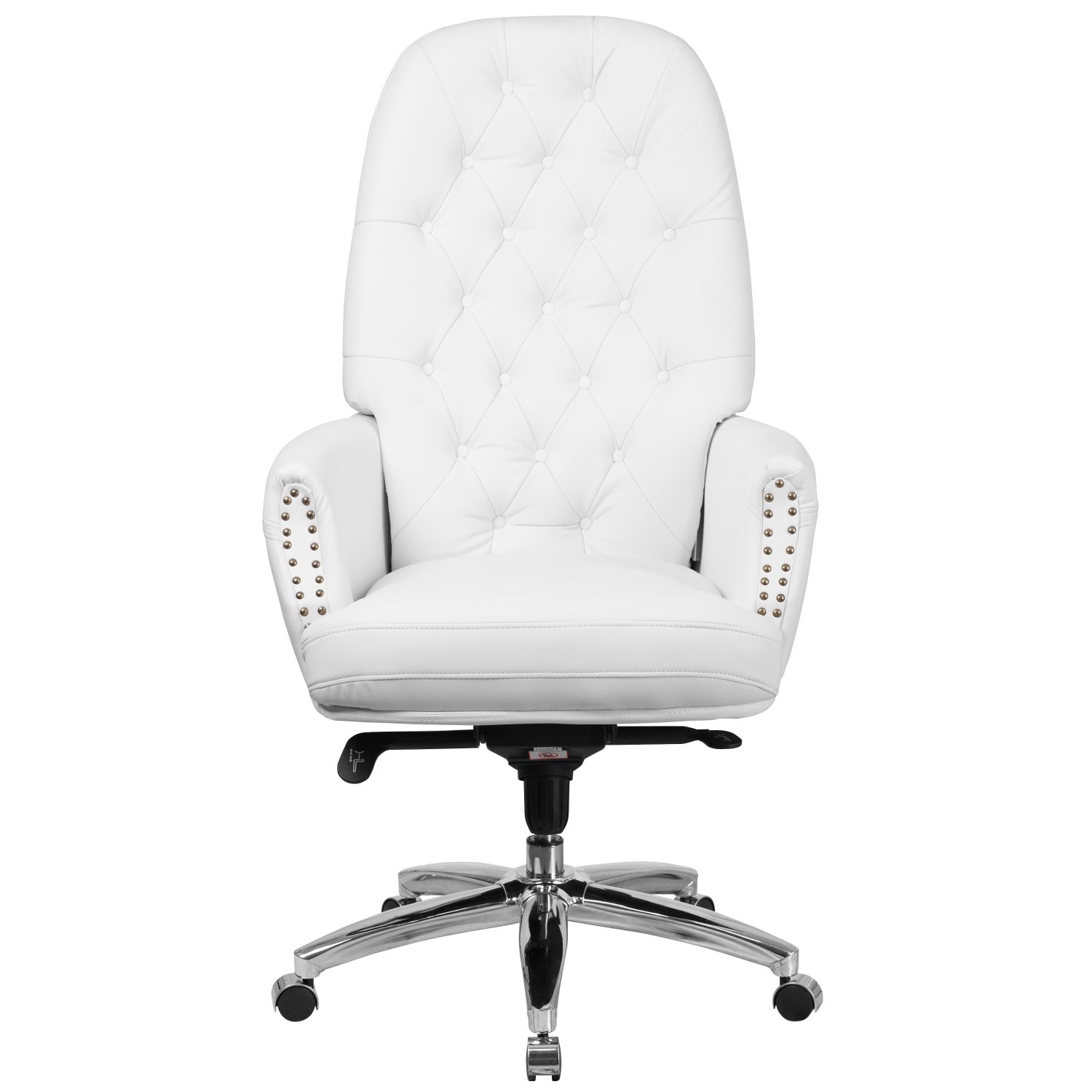 Flash Furniture Ergonomic Traditional Tufted LeatherSoft HighBack Multifunction Executive Office Chair White PopularChairscom Flash Furniture Ergonomic Traditional Tufted LeatherSoft High Back Multifunction Executive Office Chair White PopularChairscom