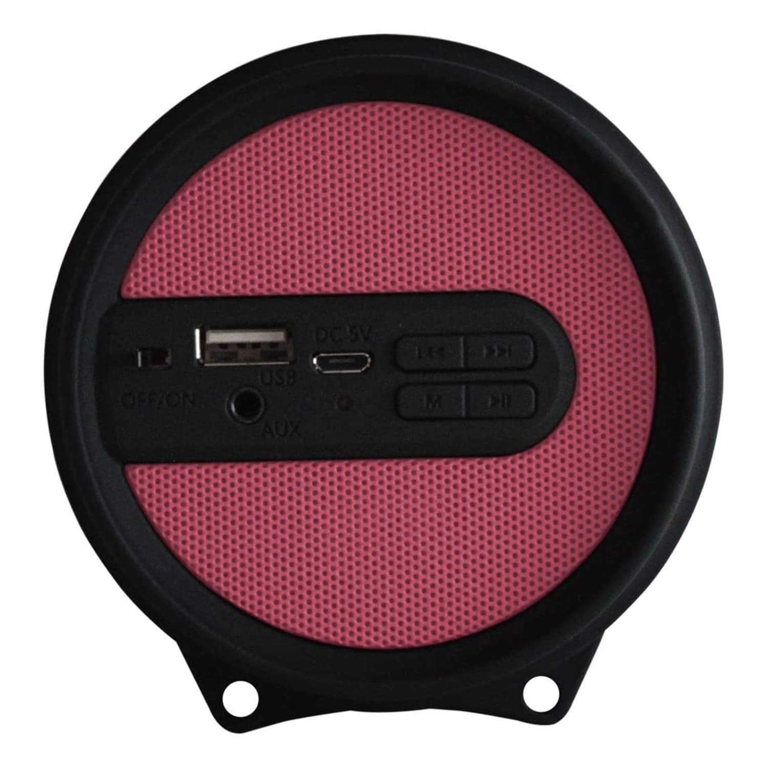 Axess HIFI Bluetooth Wireless Media Speaker With Colorful RGB Lights, Pink, 995109295M - Image 3