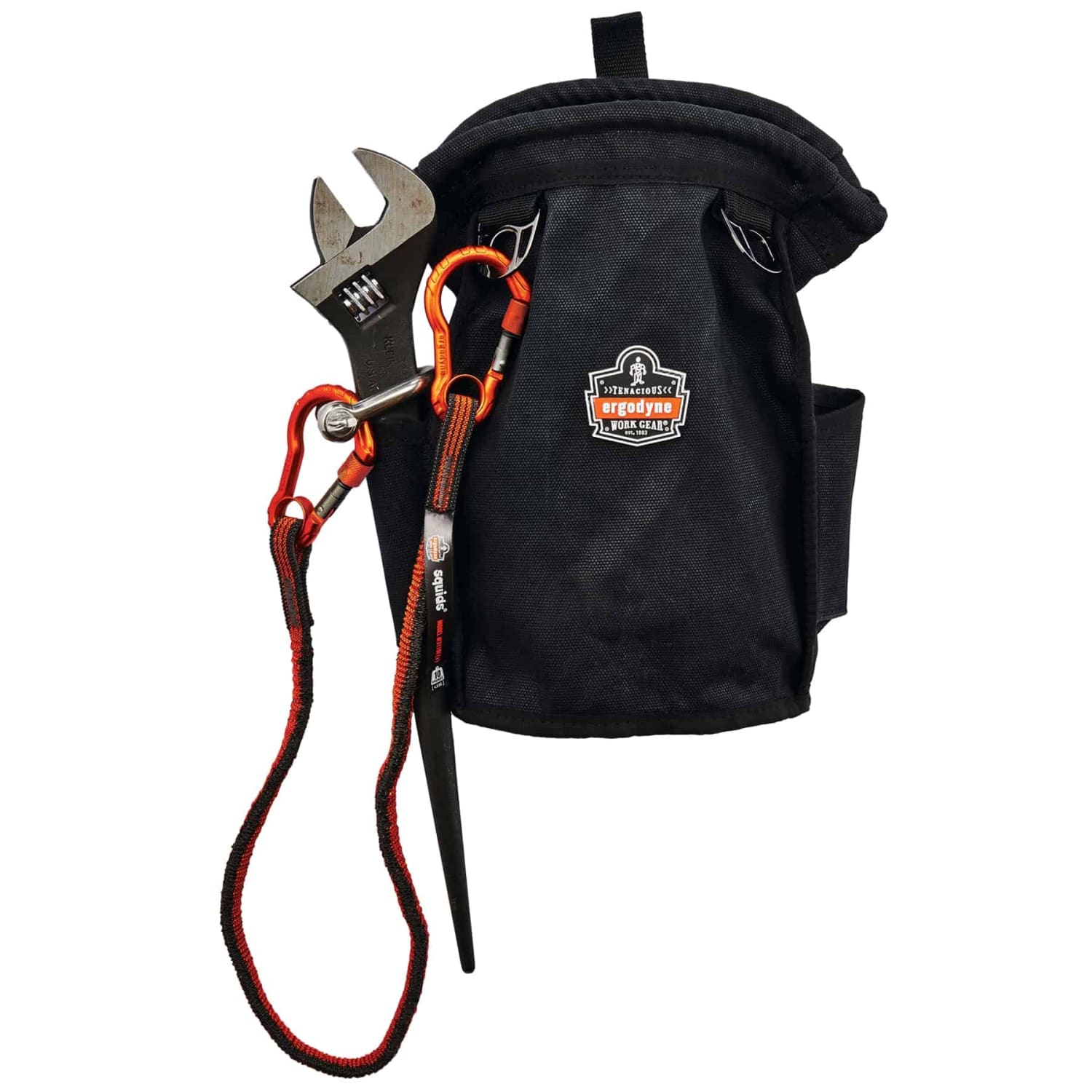 Ergodyne Arsenal 5528 Topped Canvas Parts Pouch, Black - Image 4