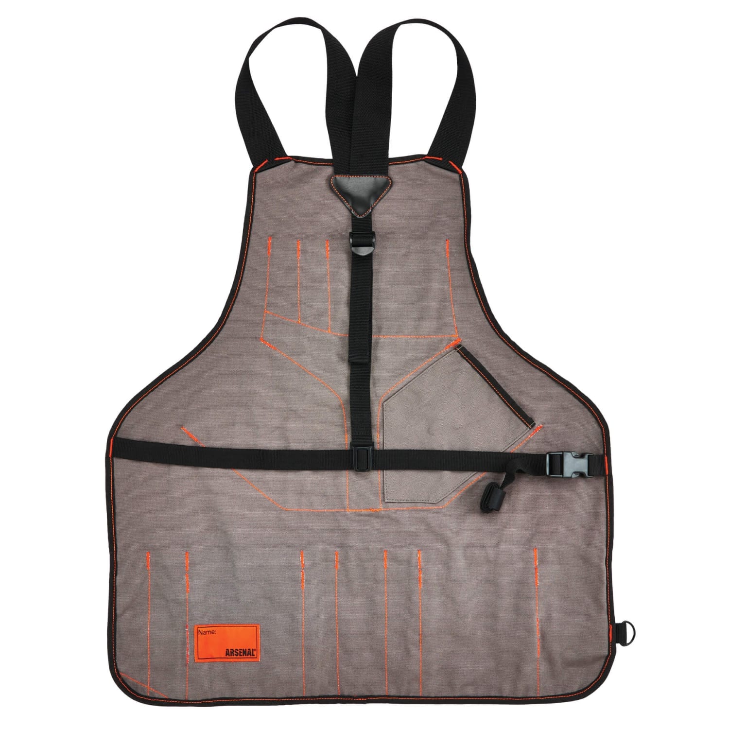 Ergodyne Arsenal 5704 Canvas Tool Apron, Gray - Image 3