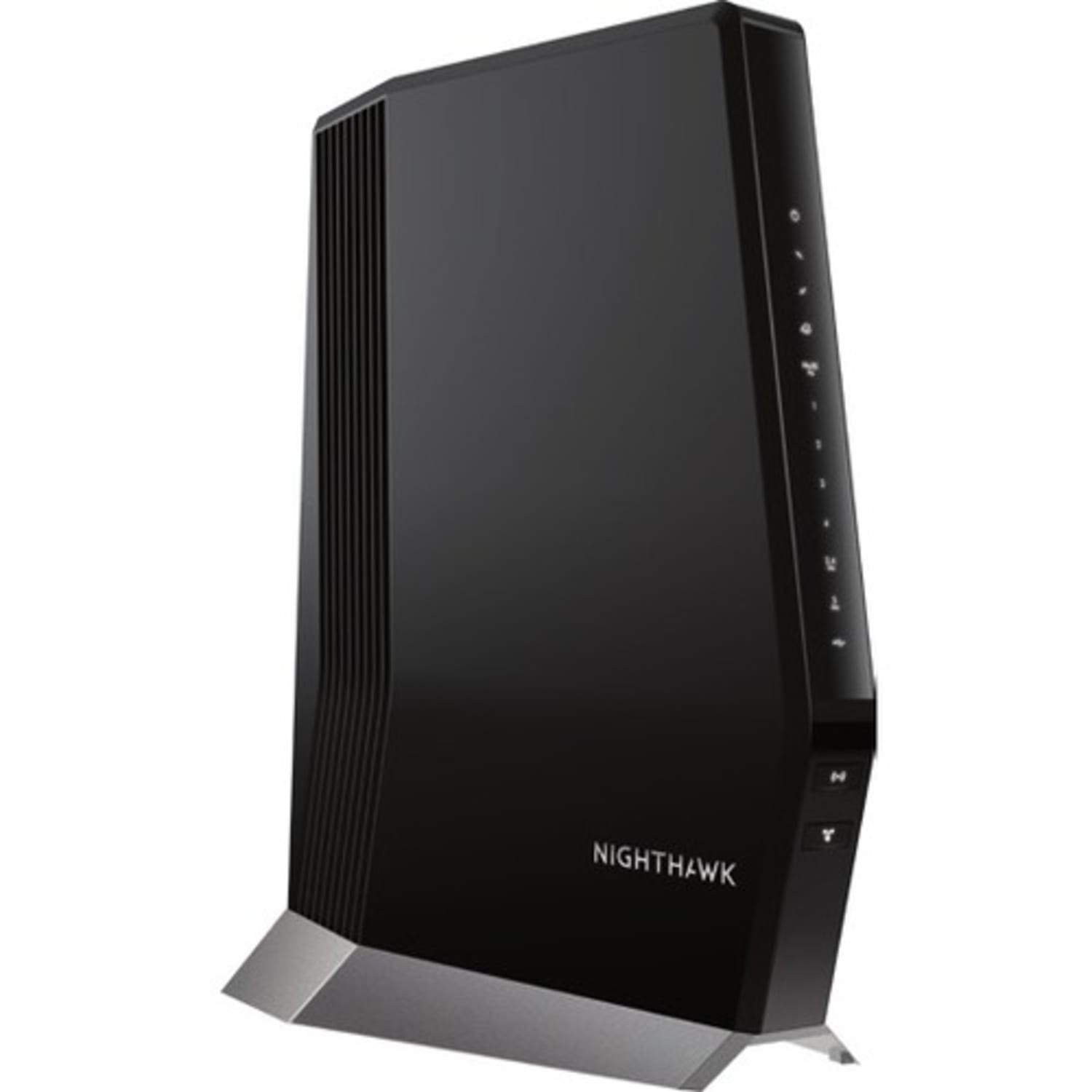 Netgear Nighthawk CAX80 Wi-Fi 6 IEEE 802.11ax Ethernet, Cable Wireless Router - Dual Band - 2.40 GHz ISM Band - CAX80100NAS