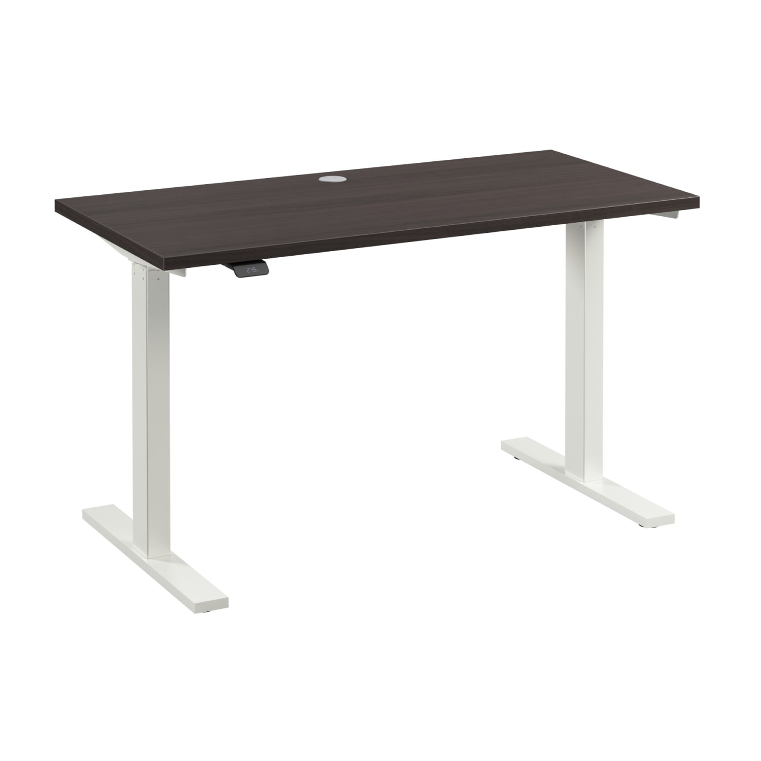 Bush Business Furniture Move 60 Series 48inW x 24inD Electric Height Adjustable Standing Desk, Storm Gray/White Powder Coat, Standard Delivery - Image 6