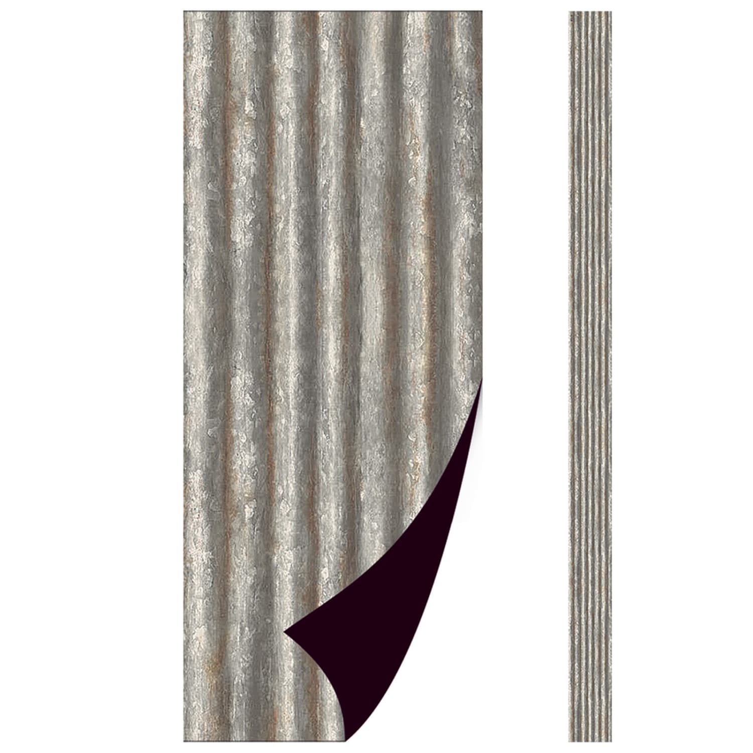 Teacher Created Resources Magnetic Borders, Corrugated Metal, 24in x 1-1/2in, 12 Borders Per Pack, Set Of 3 Packs - Image 4