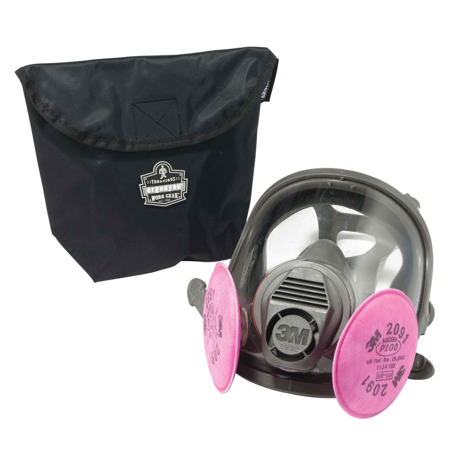 Ergodyne Arsenal 5181 Respirator Pack for Full Mask, Black - Mask Not Included - Image 4