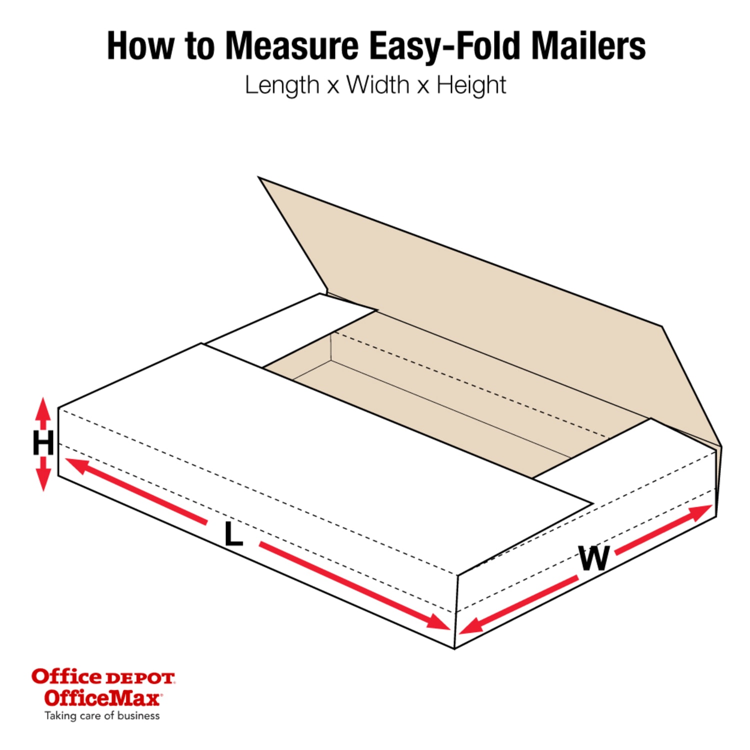 Partners Brand Easy Fold Mailers, 14 1/4in x 11 1/4in x 2in, White, Pack Of 50 - Image 3