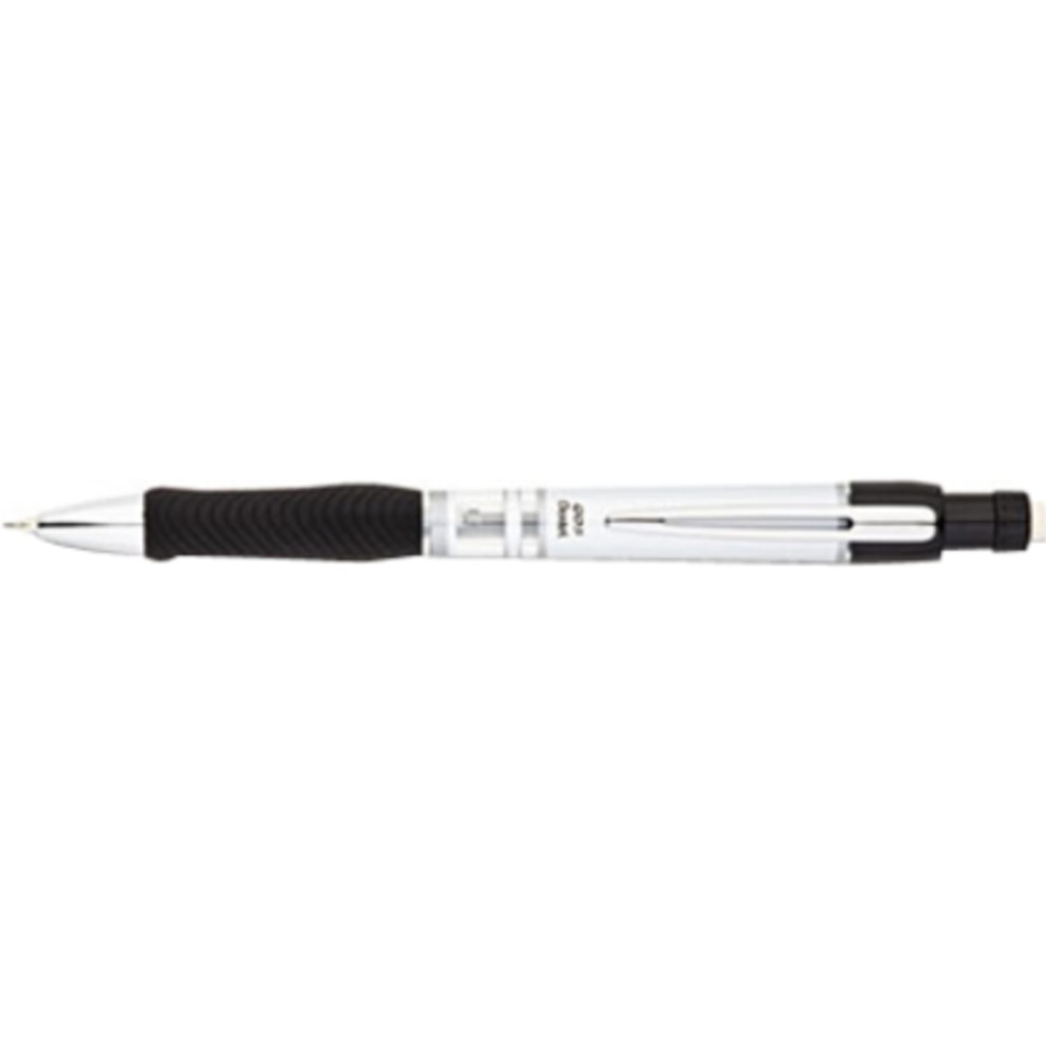 Pentel Quick Dock Mechanical Pencil, 0.5 mm, Silver/Black Barrel - Image 4