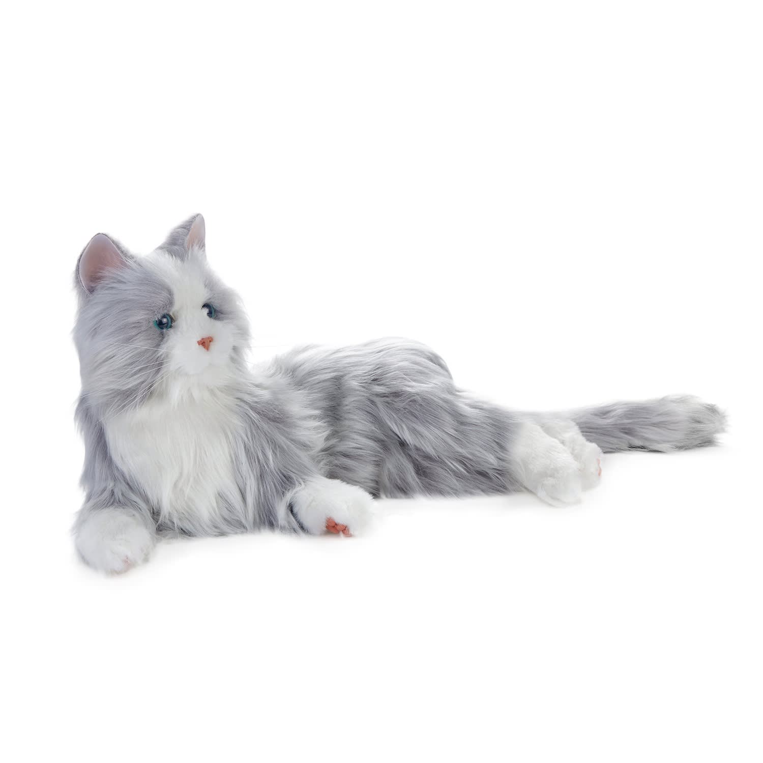 Joy For All Companion Pet Cat Interactive Toy, 9-1/2in, Gray/White - Image 5