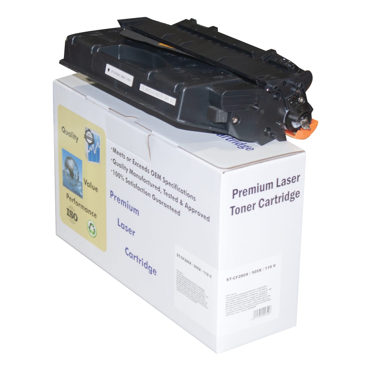 M&A Global Remanufactured Black High Yield Toner Cartridge Replacement For HP 80X, CF280X, CF280X-CMA - Image 4
