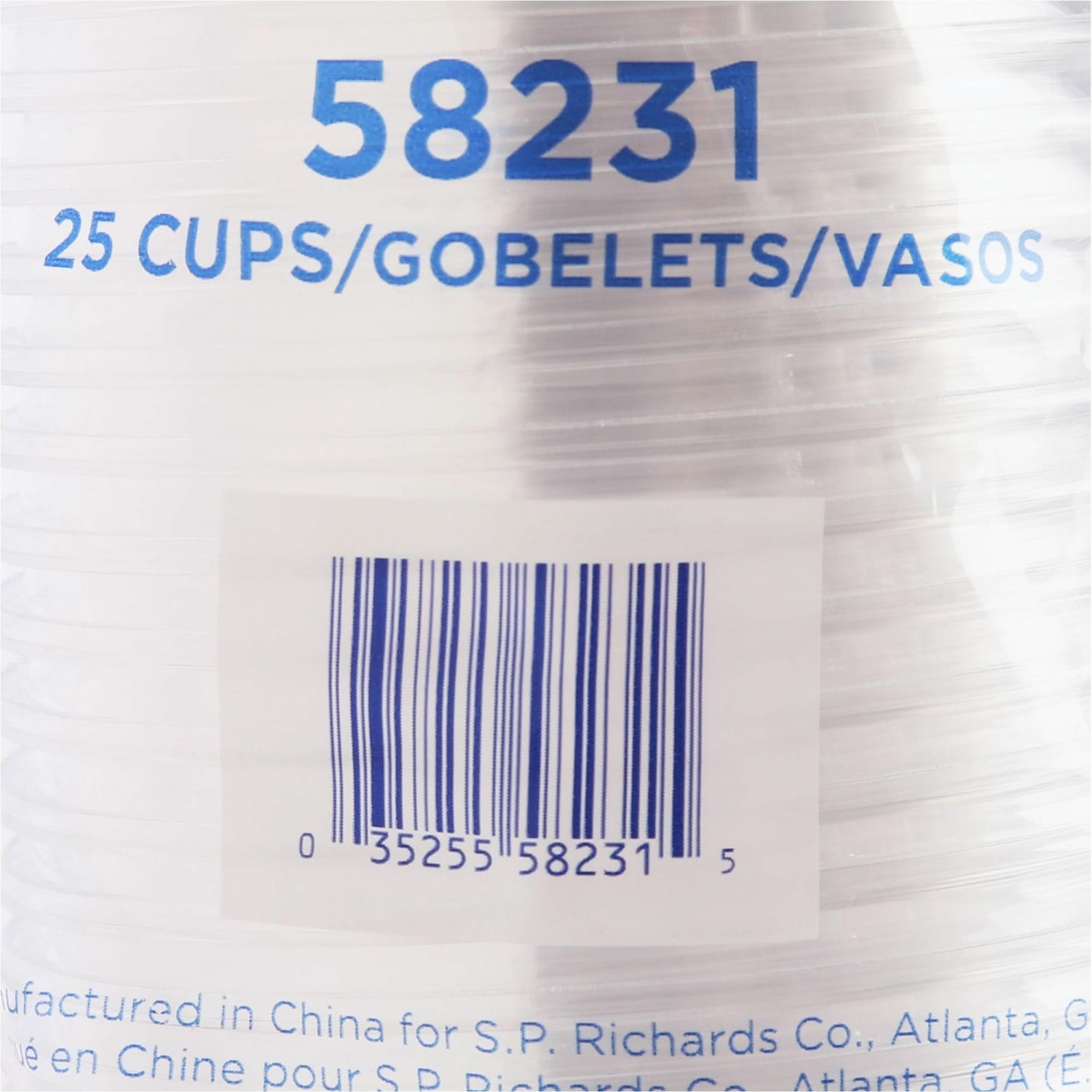 Genuine Joe 12 oz Clear Plastic Cups - 12 fl oz - Clear - Plastic - Cold Drink, Beverage - 25 / Pack - Image 5