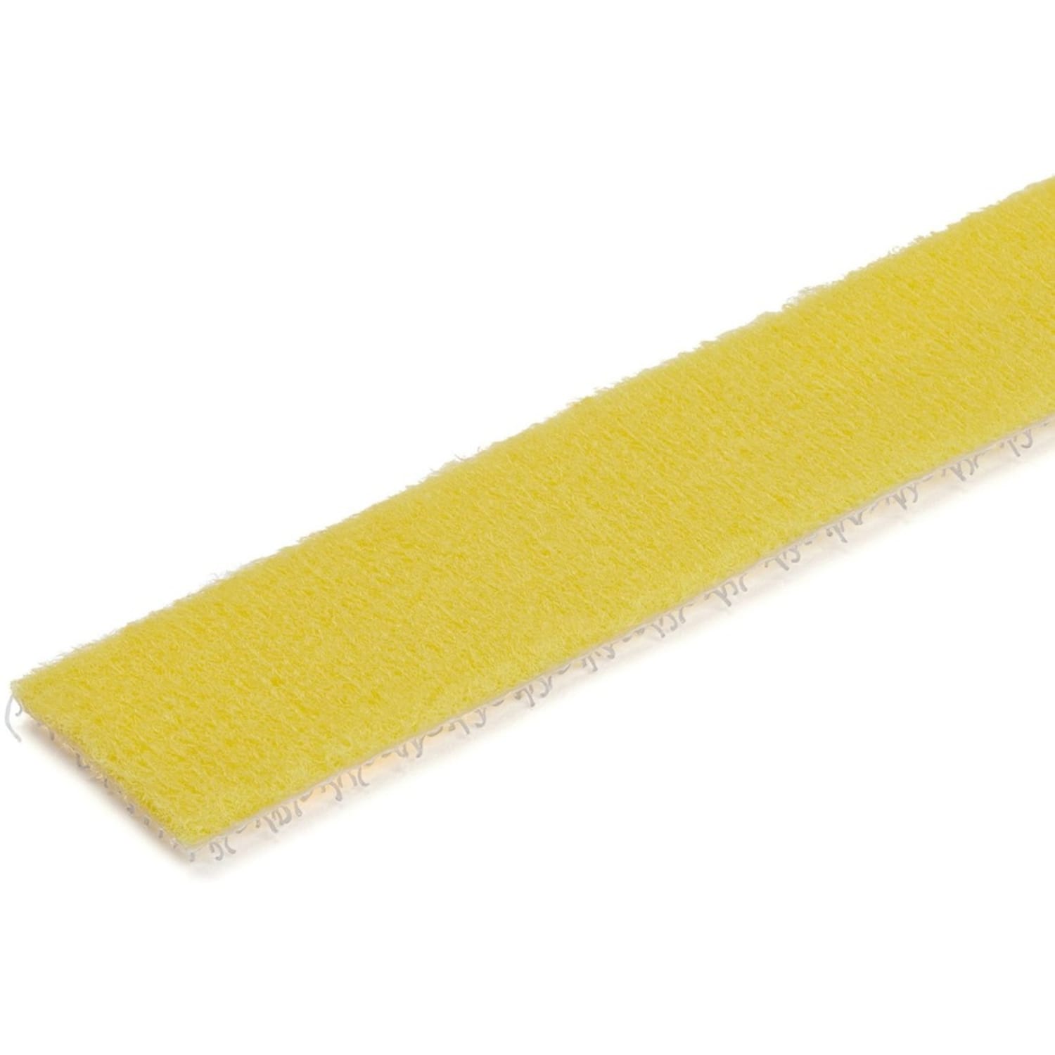 StarTech.com 25ft Hook and Loop Roll - Yellow - Cable Management (HKLP25YW) - Image 3