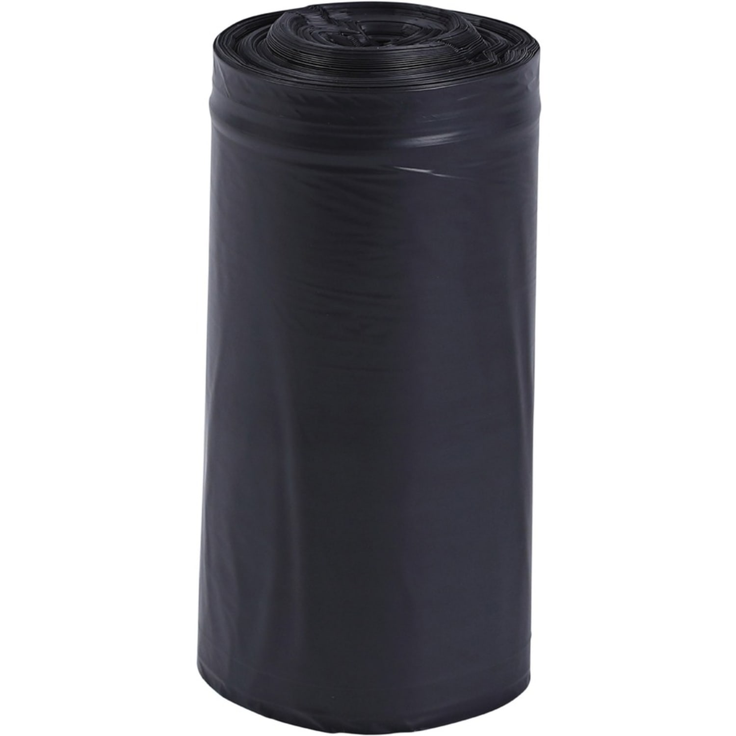 Genuine Joe Trash Bags, 23 gal, 43inH x 28-1/2inW, 70% Recycled, Black, 150 Bags - Image 3