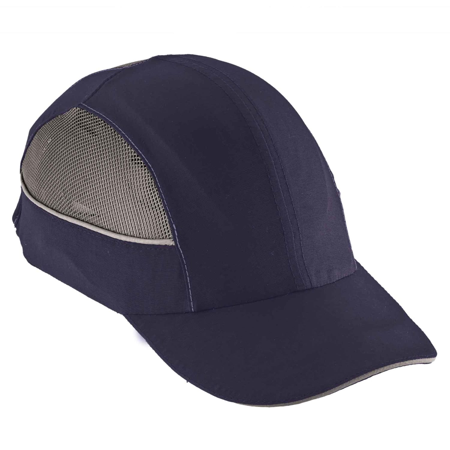 Ergodyne Skullerz 8960 Bump Cap With LED Lights, Long Brim, Navy - Image 3