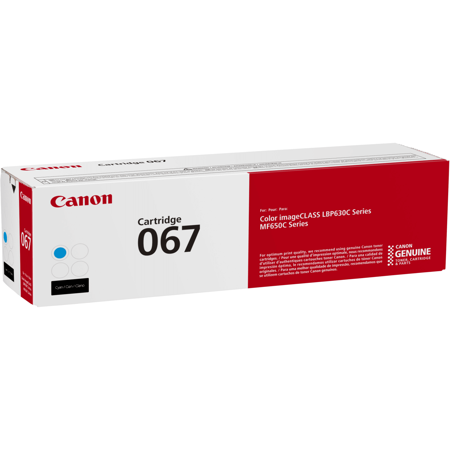Canon 67 Cyan Toner Cartridge, 5101C001 - Image 3