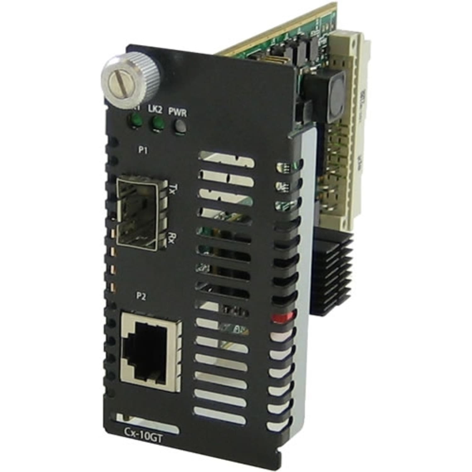 Perle C-10GT-XFPH - Media converter - 10 GigE - 10GBase-CX4, 10GBase-X, 10GBase-T - RJ-45 / XFP - Image 3